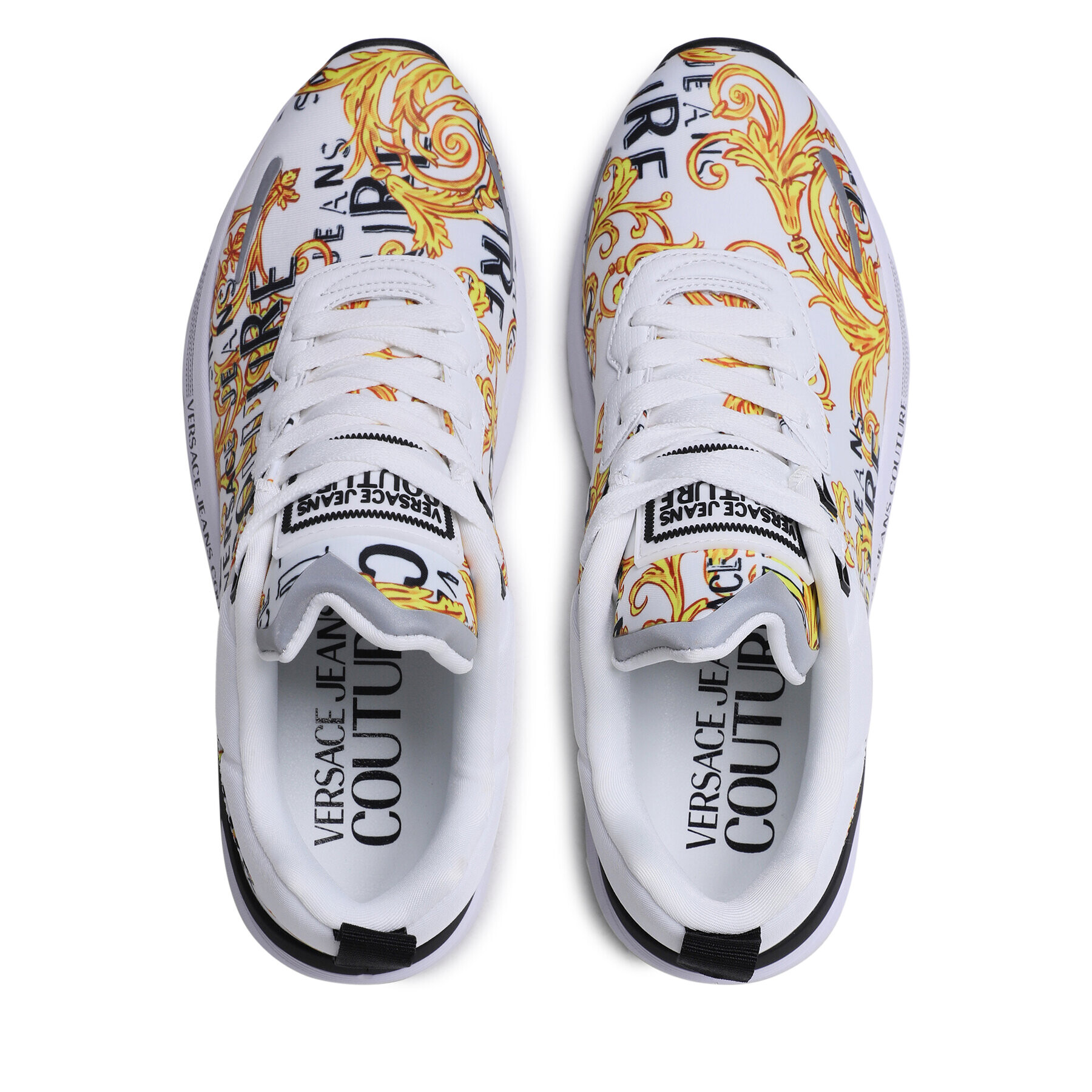 Versace Jeans Couture Сникърси 74YA3SA1 Бял - Pepit.bg