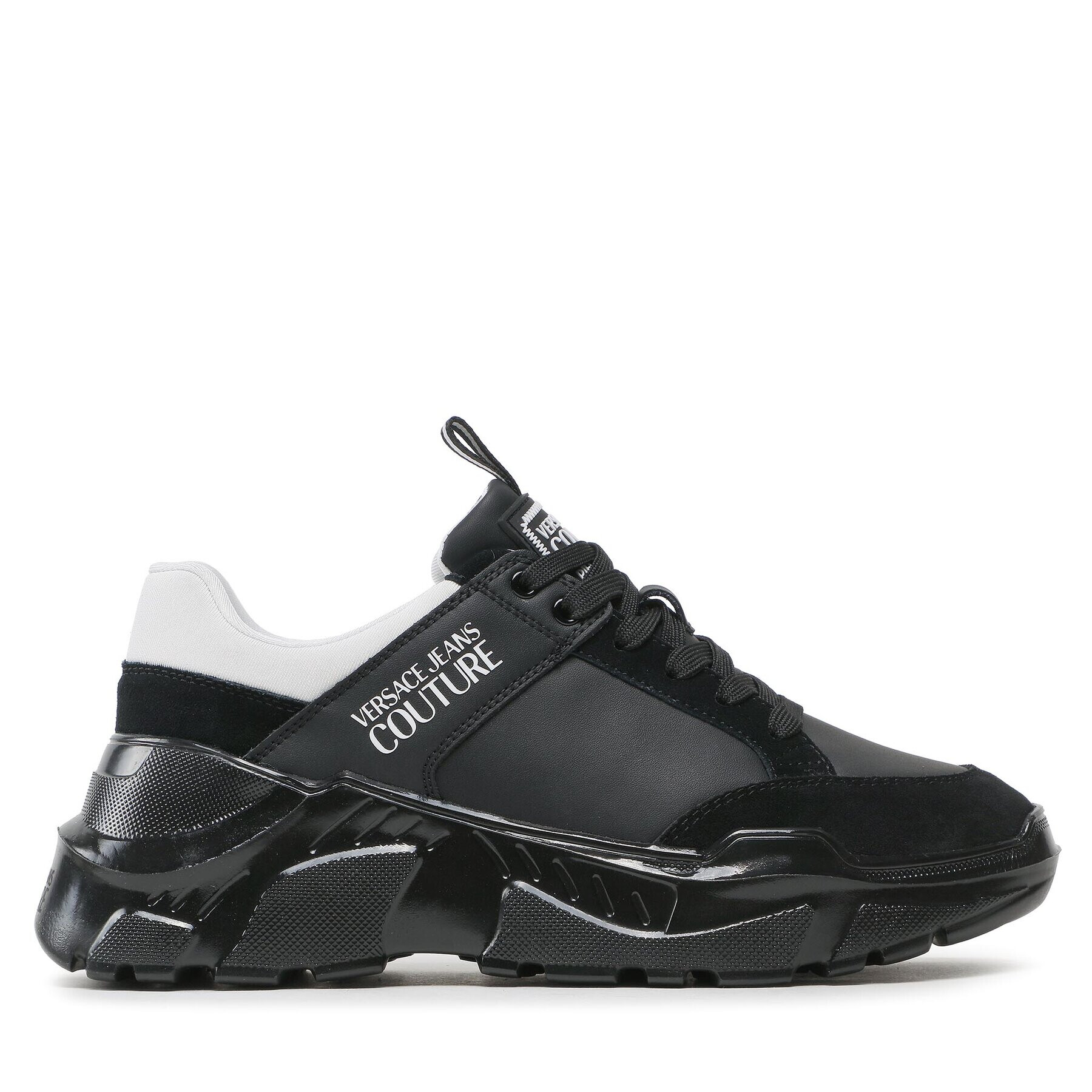 Versace Jeans Couture Сникърси 74YA3SC2 Черен - Pepit.bg