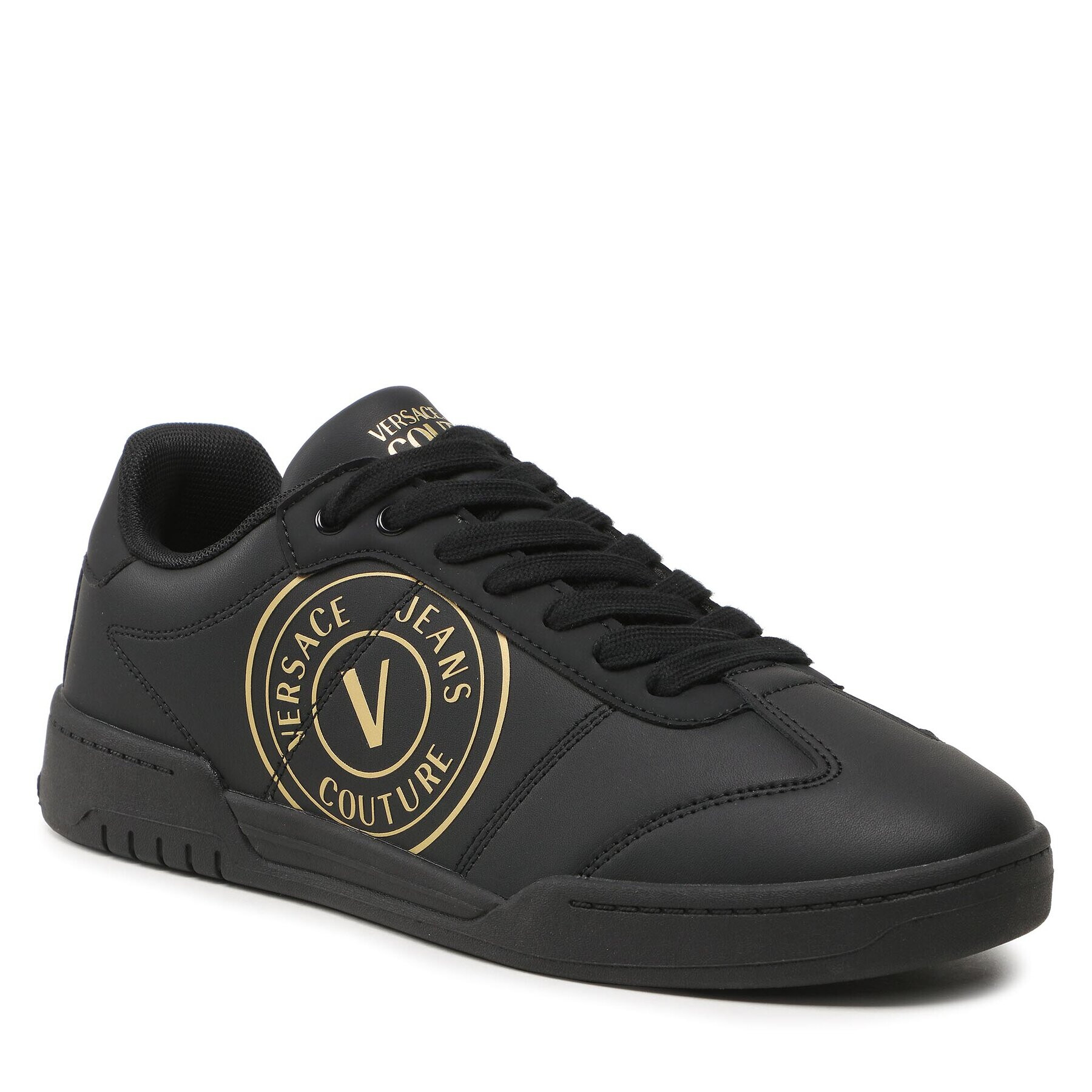 Versace Jeans Couture Сникърси 74YA3SD1 Черен - Pepit.bg