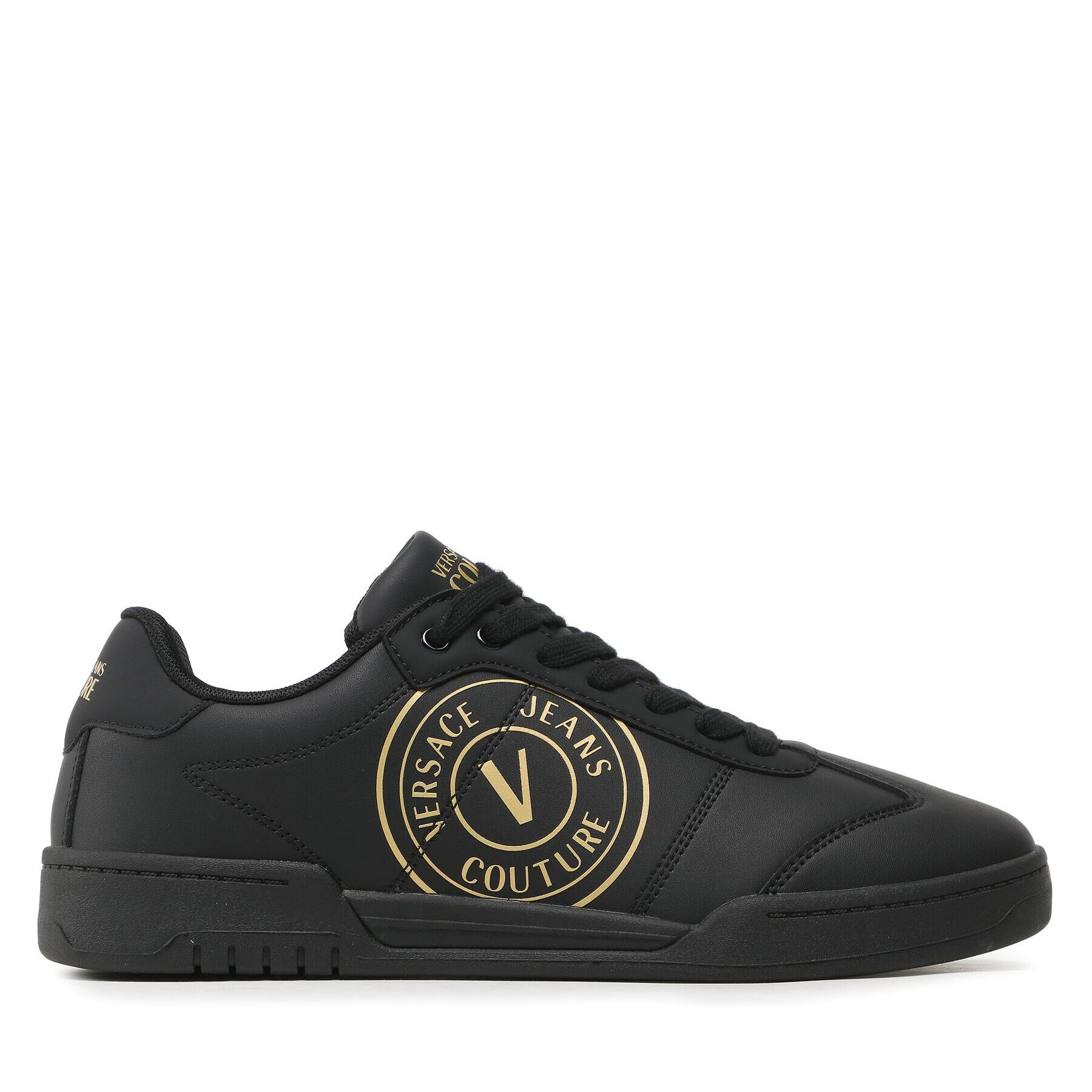 Versace Jeans Couture Сникърси 74YA3SD1 Черен - Pepit.bg