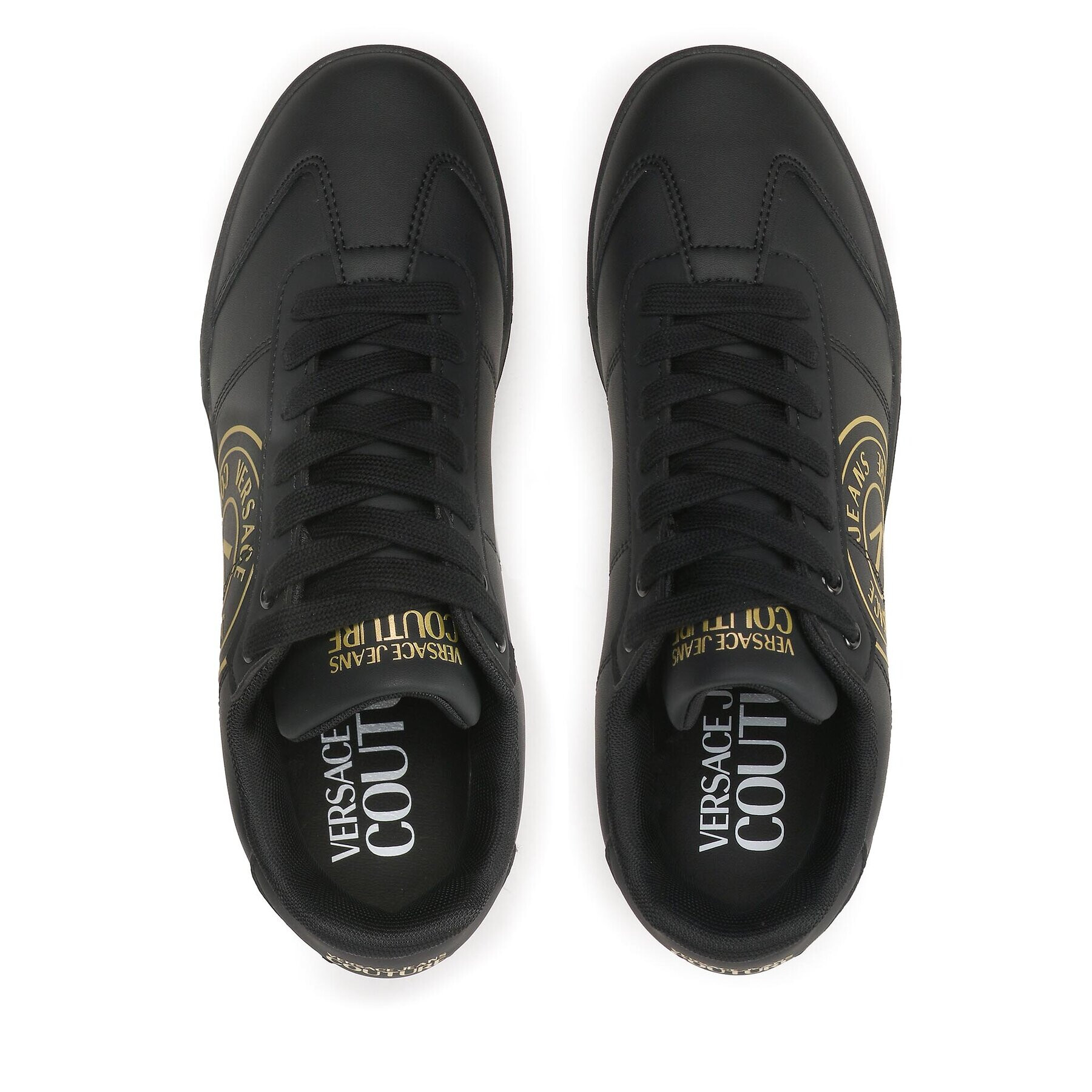 Versace Jeans Couture Сникърси 74YA3SD1 Черен - Pepit.bg