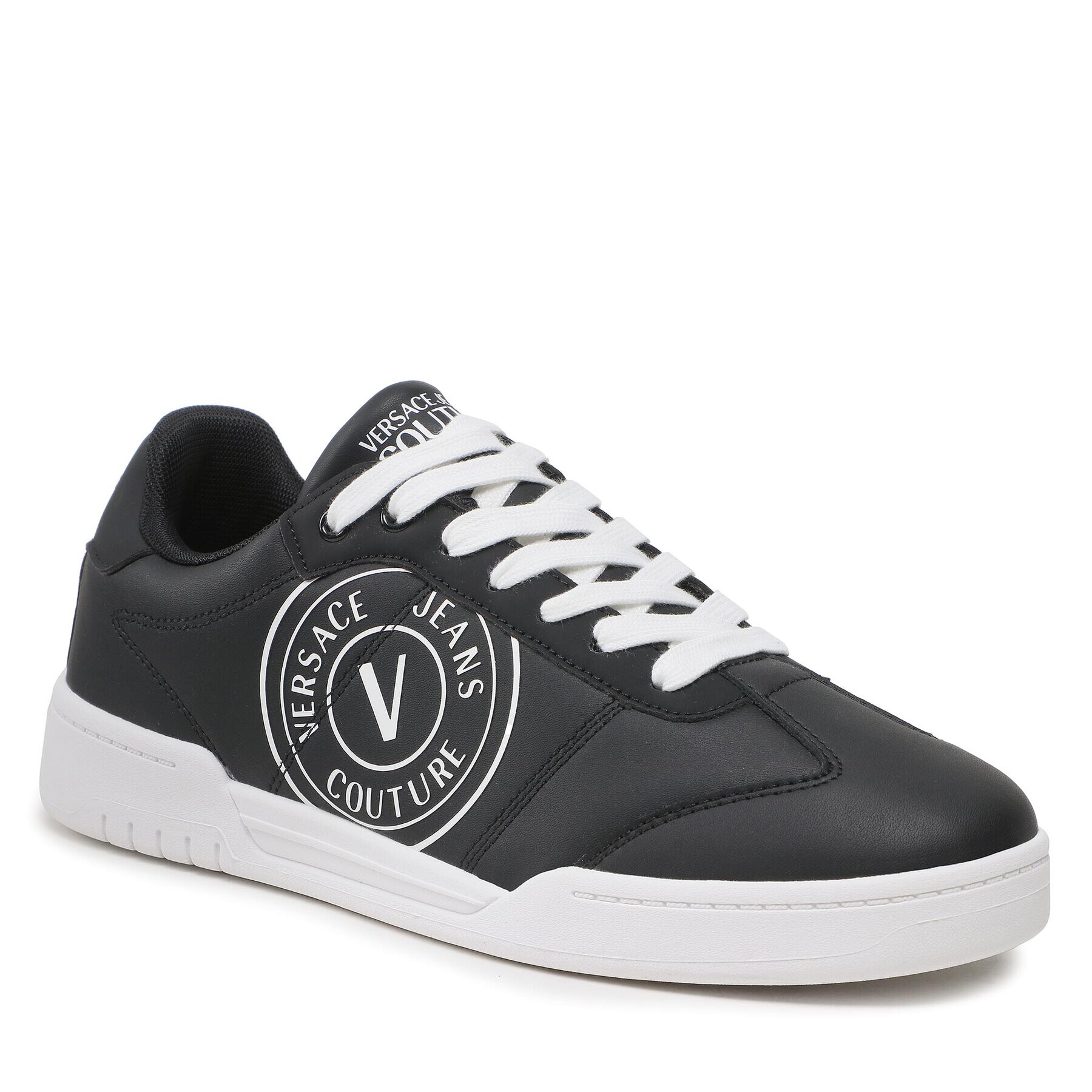 Versace Jeans Couture Сникърси 74YA3SD1 Черен - Pepit.bg