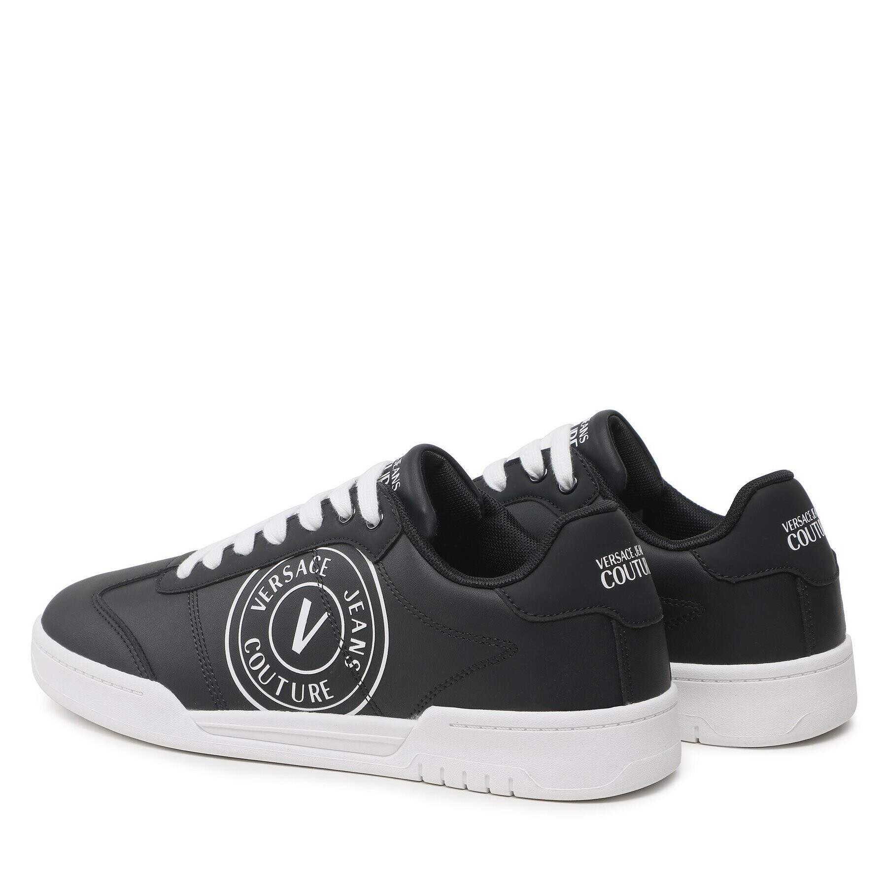 Versace Jeans Couture Сникърси 74YA3SD1 Черен - Pepit.bg