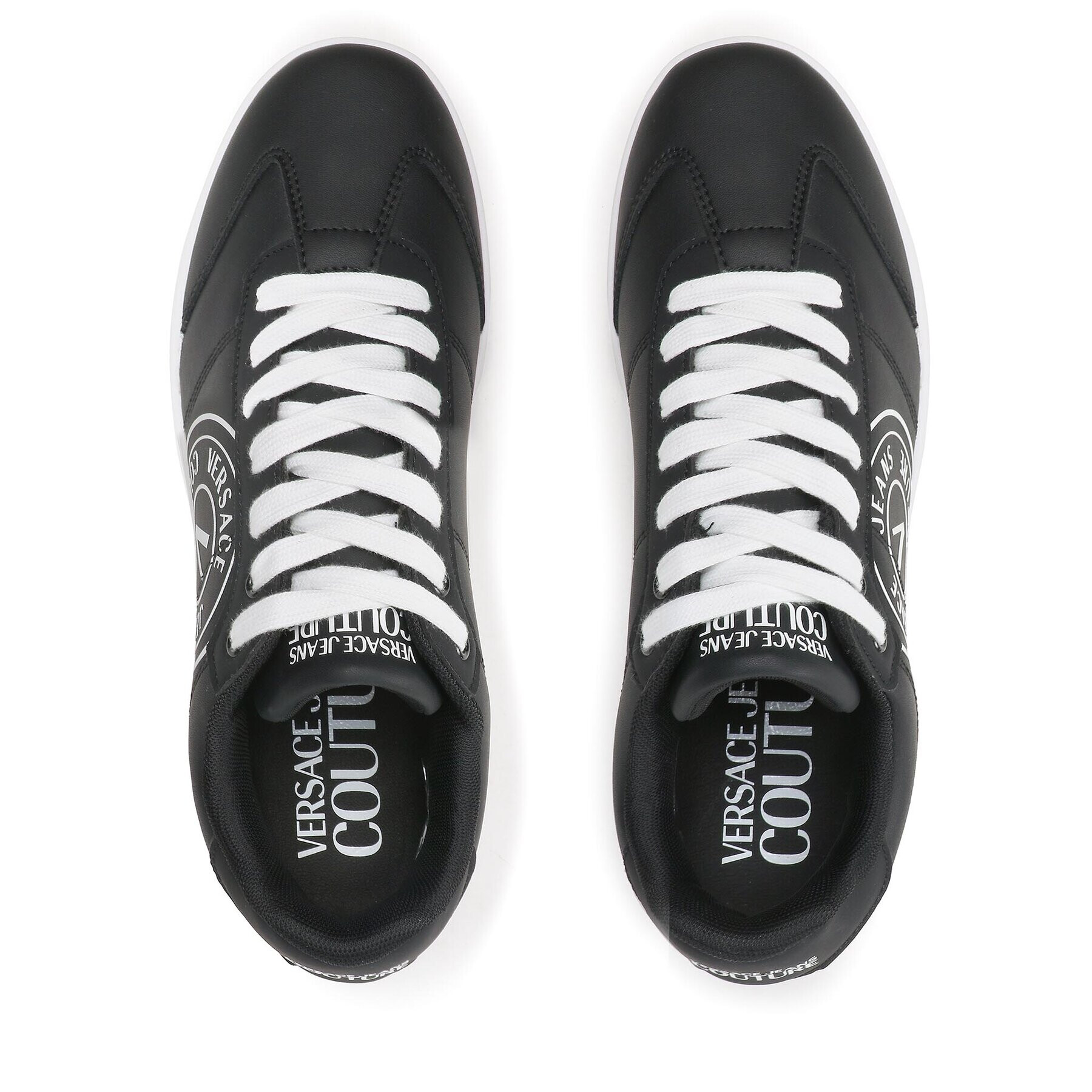 Versace Jeans Couture Сникърси 74YA3SD1 Черен - Pepit.bg