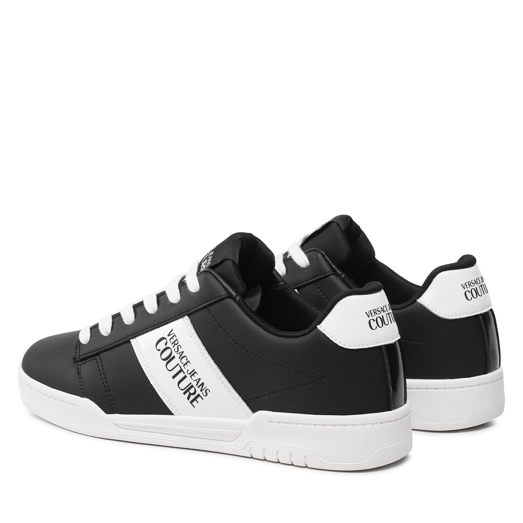 Versace Jeans Couture Сникърси 74YA3SD5 Черен - Pepit.bg