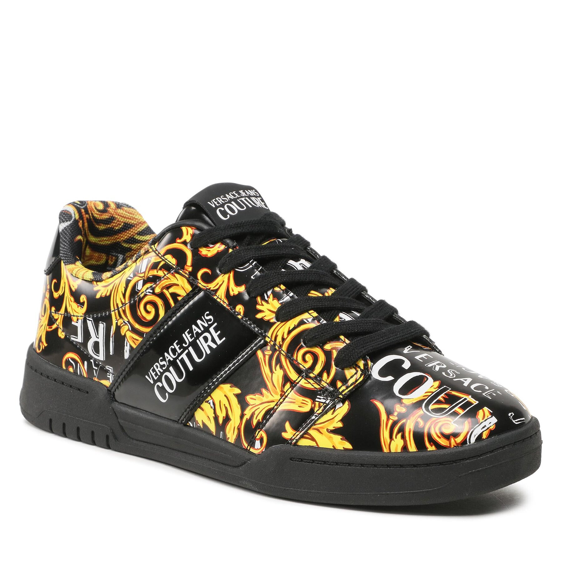 Versace Jeans Couture Сникърси 74YA3SD5 Жълт - Pepit.bg