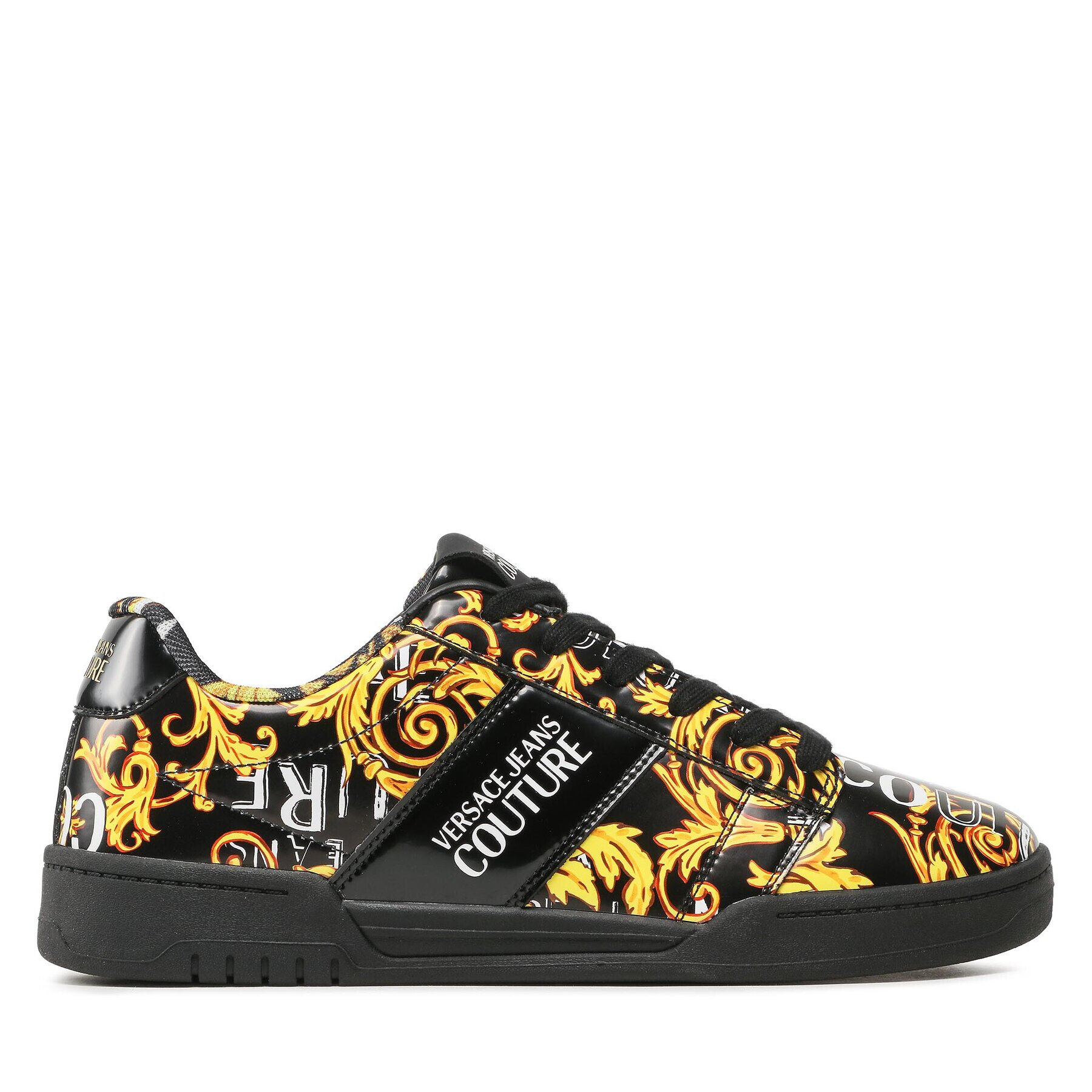 Versace Jeans Couture Сникърси 74YA3SD5 Жълт - Pepit.bg