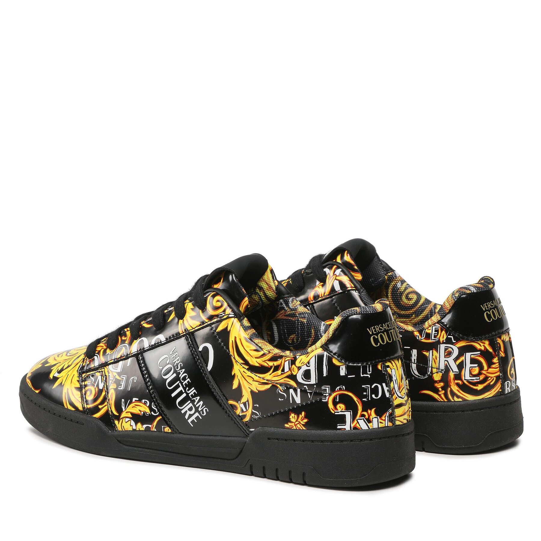 Versace Jeans Couture Сникърси 74YA3SD5 Жълт - Pepit.bg