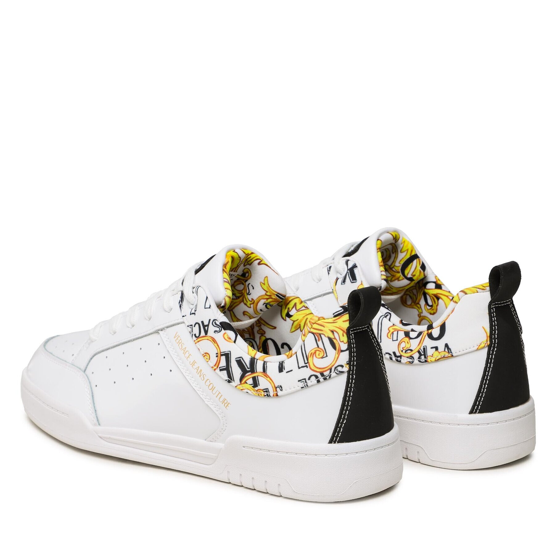 Versace Jeans Couture Сникърси 74YA3SD6 Бял - Pepit.bg
