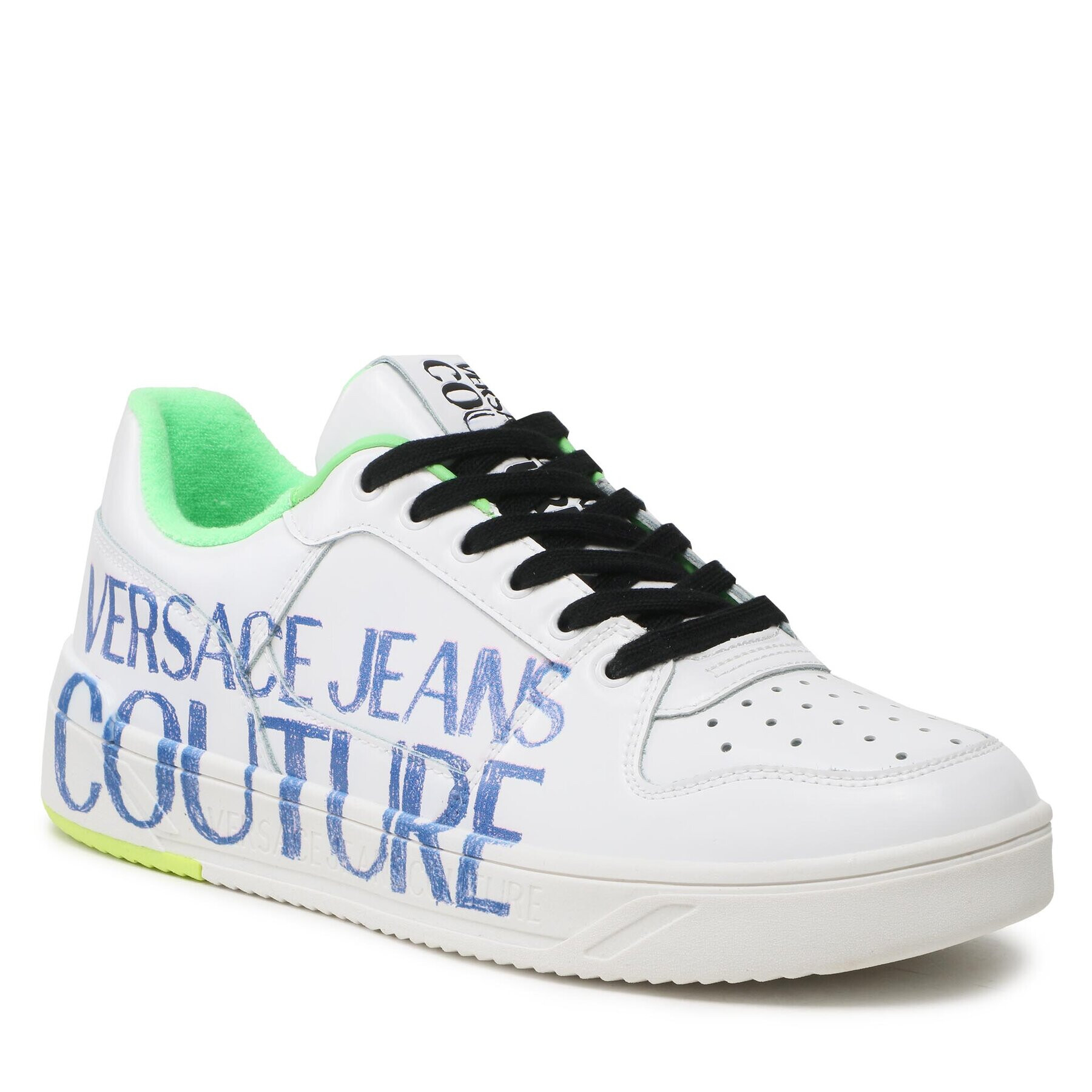 Versace Jeans Couture Сникърси 74YA3SJ5 Бял - Pepit.bg