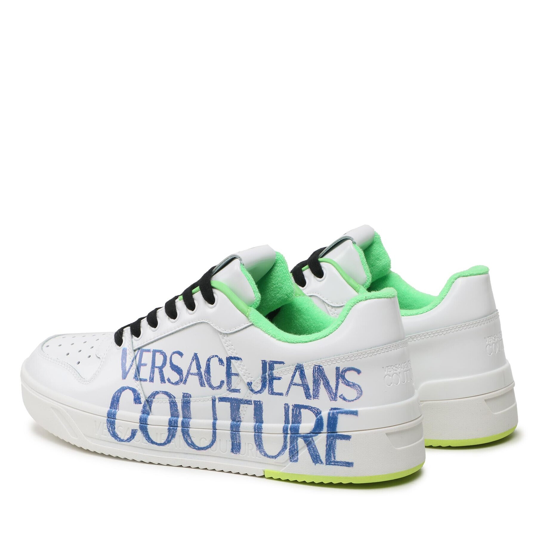 Versace Jeans Couture Сникърси 74YA3SJ5 Бял - Pepit.bg