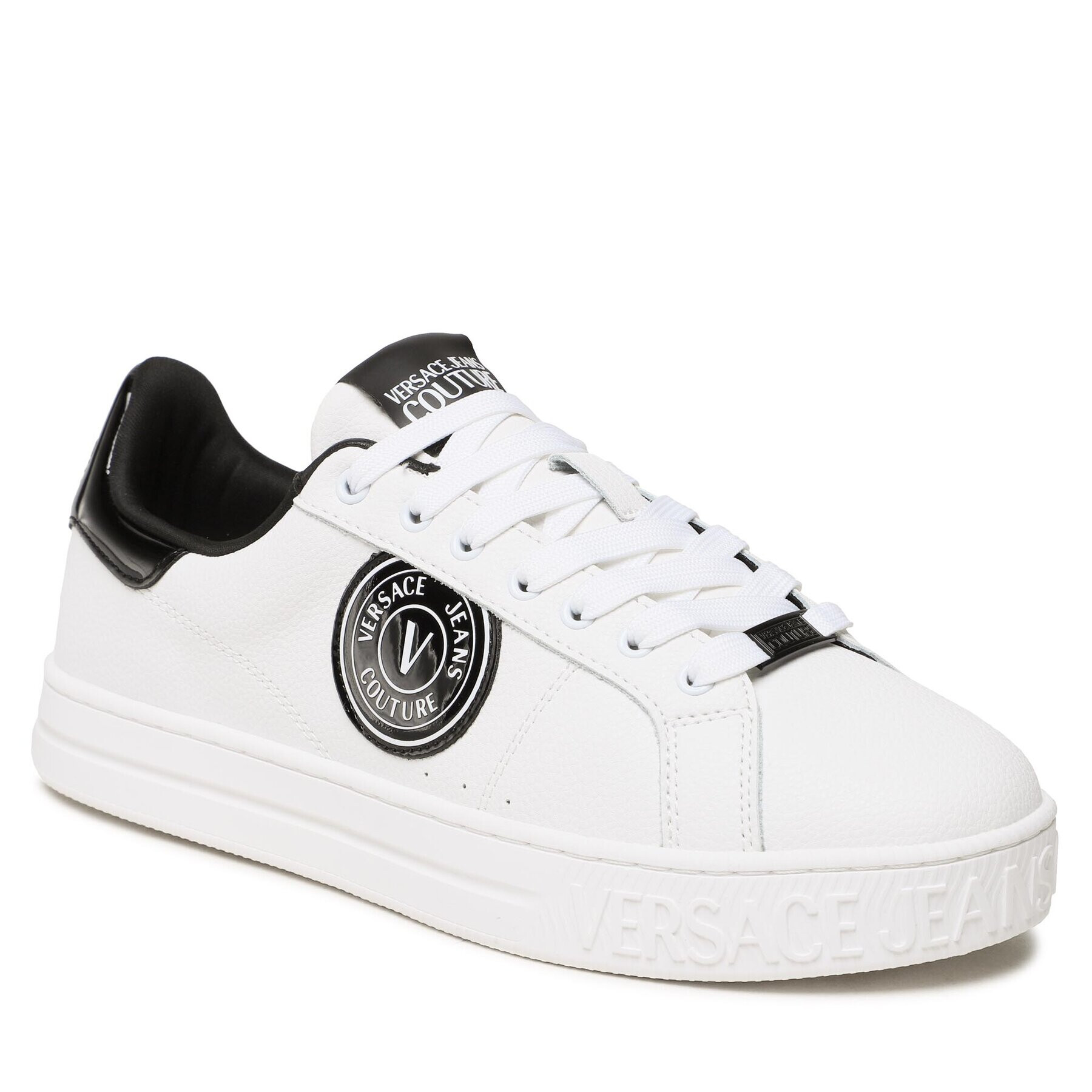 Versace Jeans Couture Сникърси 74YA3SK1 Бял - Pepit.bg