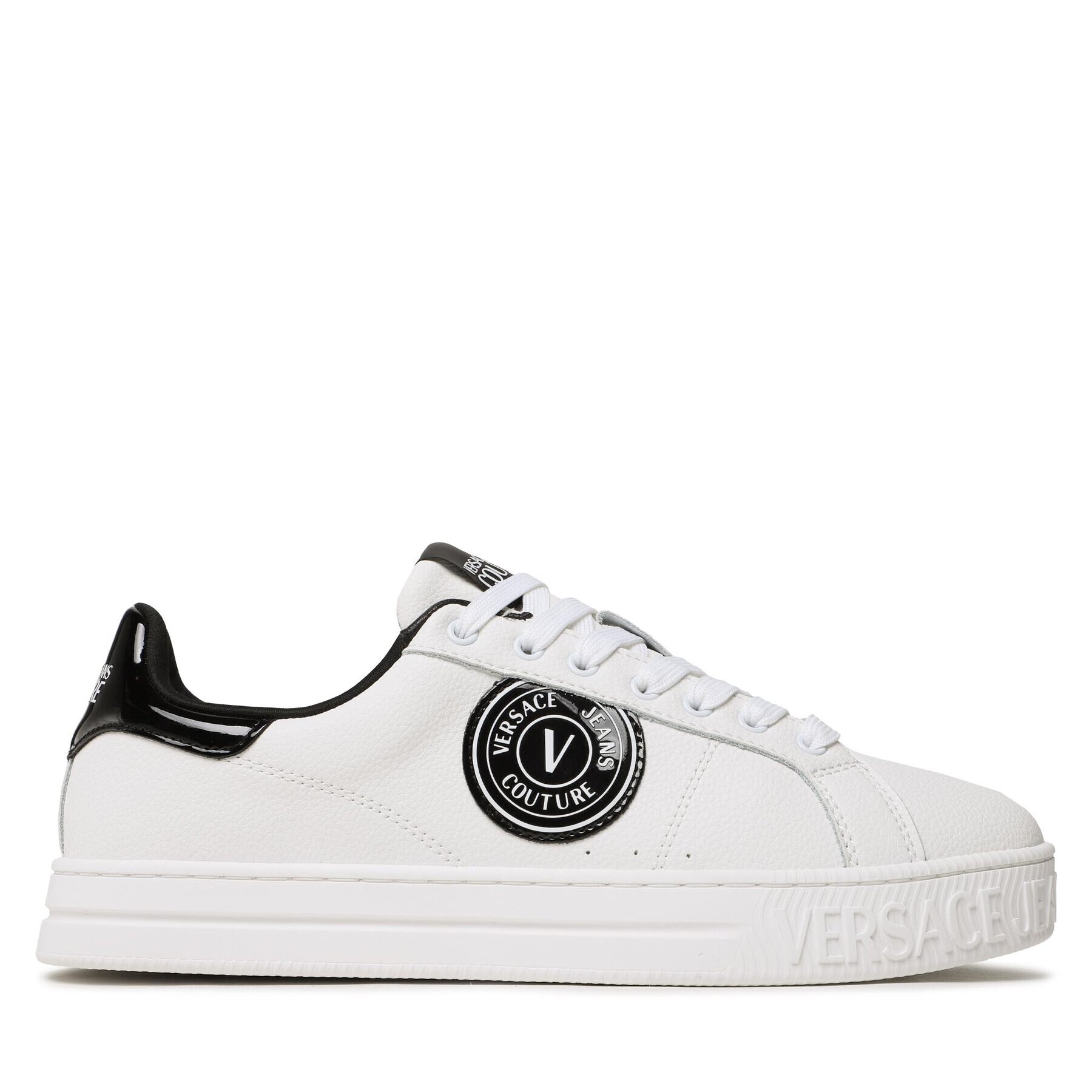 Versace Jeans Couture Сникърси 74YA3SK1 Бял - Pepit.bg
