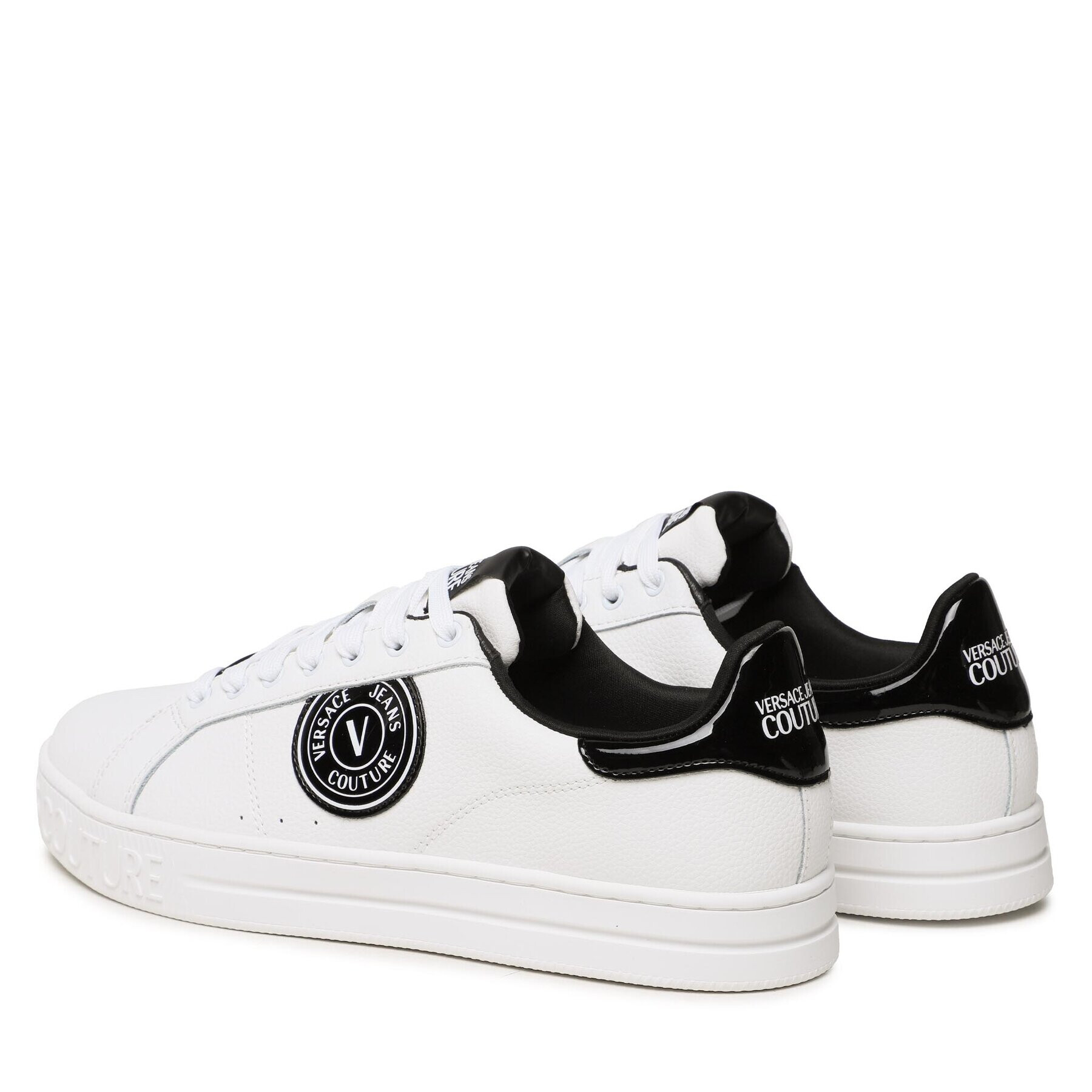 Versace Jeans Couture Сникърси 74YA3SK1 Бял - Pepit.bg