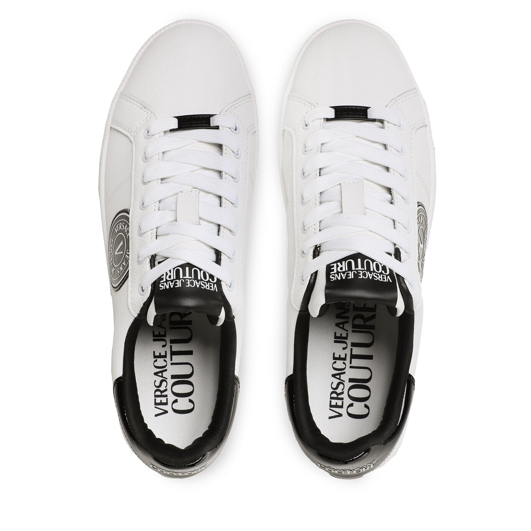Versace Jeans Couture Сникърси 74YA3SK1 Бял - Pepit.bg