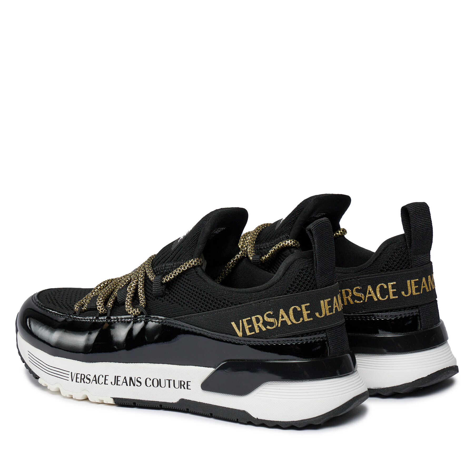 Versace Jeans Couture Сникърси 75VA3SAB Черен - Pepit.bg