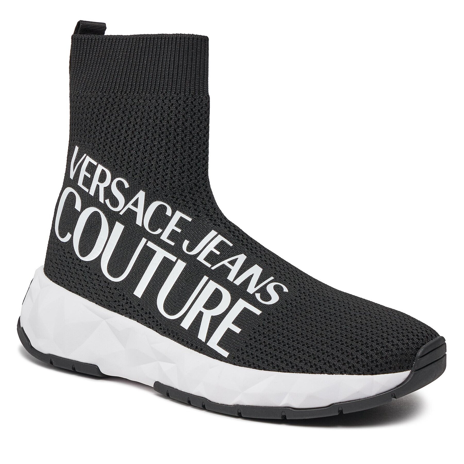 Versace Jeans Couture Сникърси 75VA3SB5 Черен - Pepit.bg