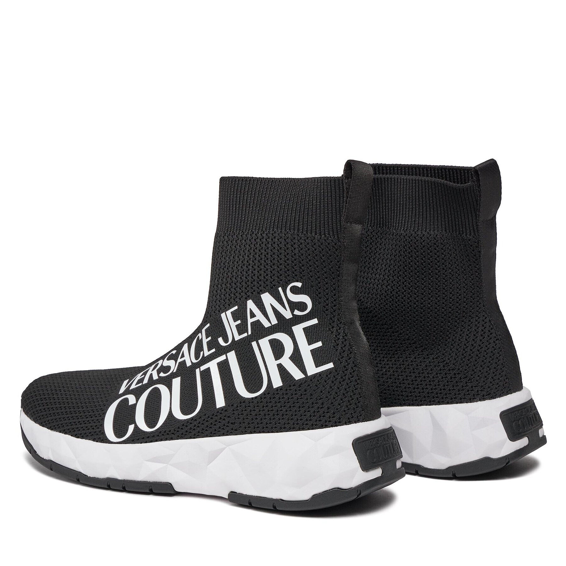 Versace Jeans Couture Сникърси 75VA3SB5 Черен - Pepit.bg