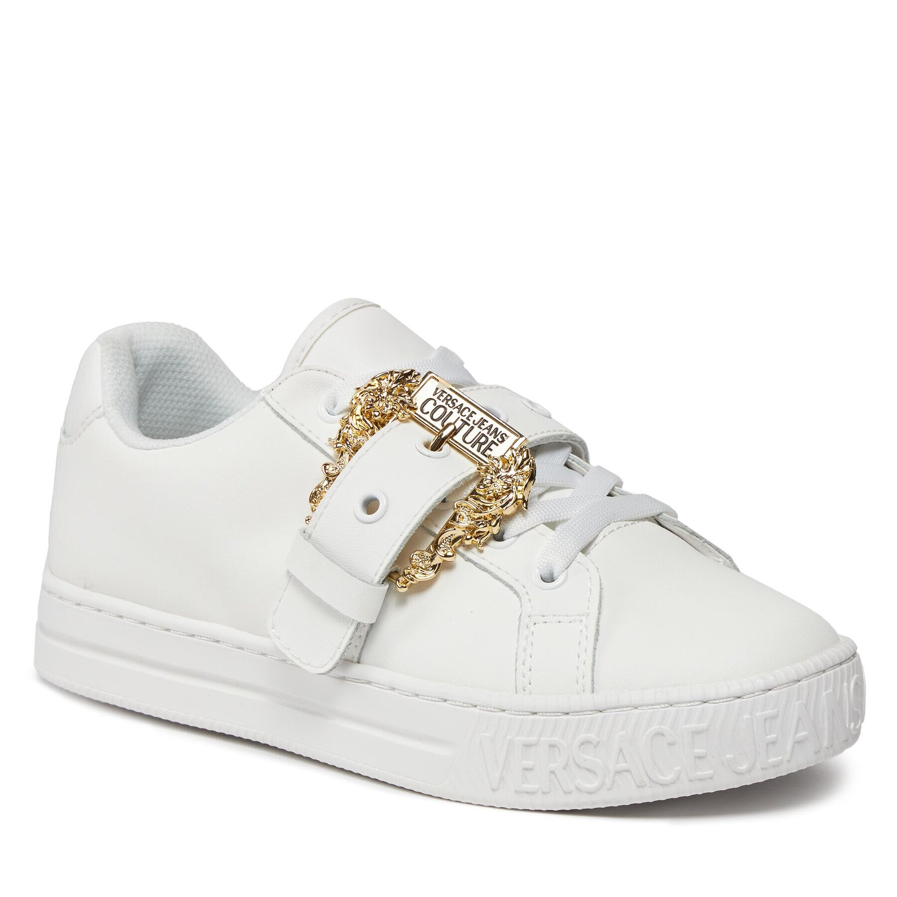 Versace Jeans Couture Сникърси 75VA3SK9 Бял - Pepit.bg