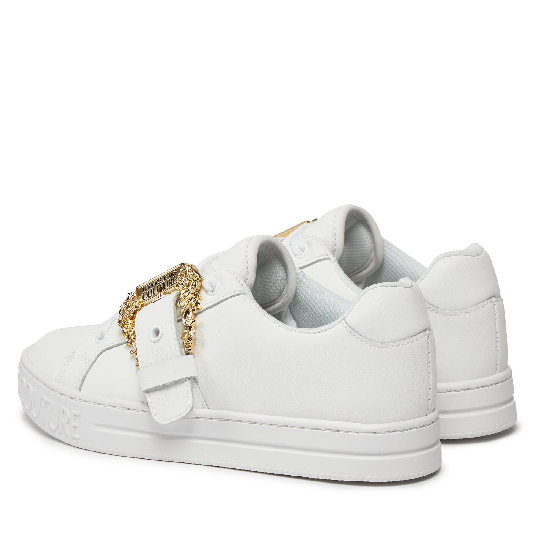 Versace Jeans Couture Сникърси 75VA3SK9 Бял - Pepit.bg