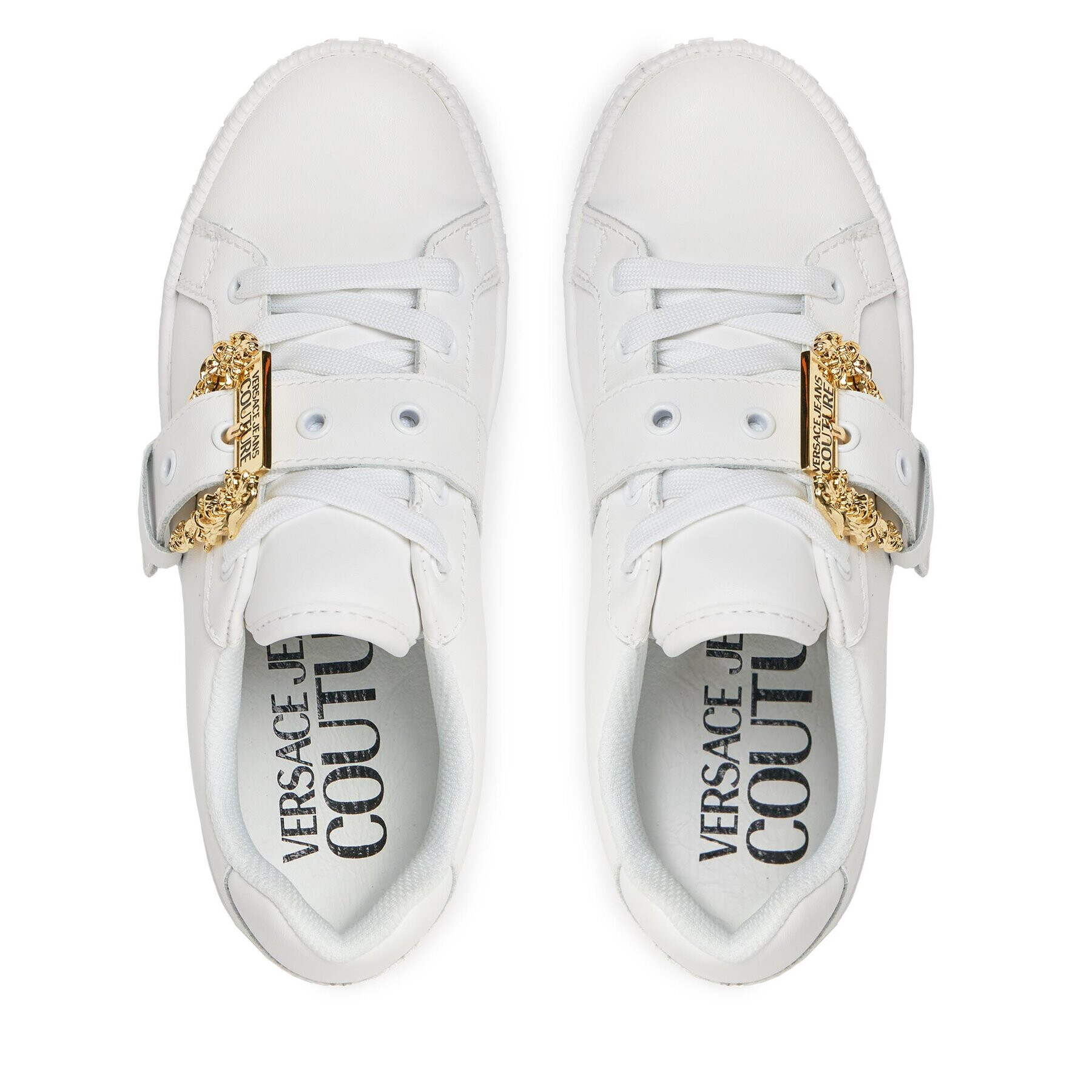 Versace Jeans Couture Сникърси 75VA3SK9 Бял - Pepit.bg
