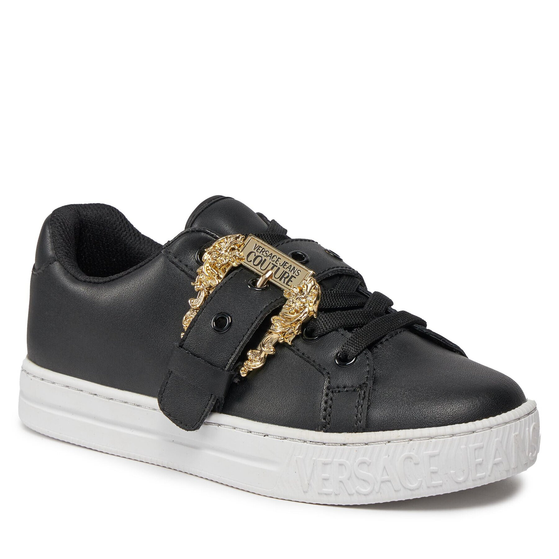 Versace Jeans Couture Сникърси 75VA3SK9 Черен - Pepit.bg