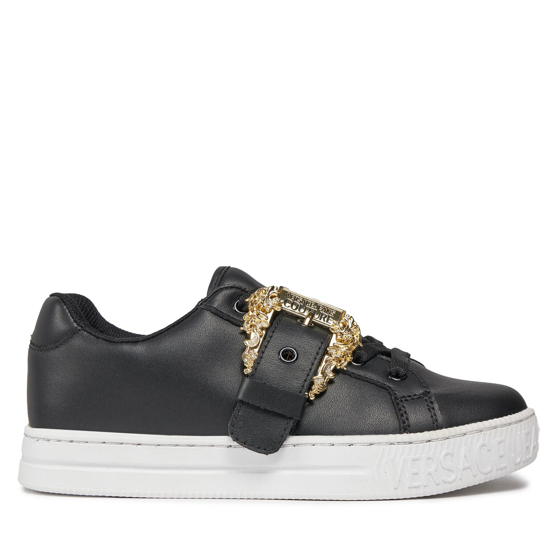 Versace Jeans Couture Сникърси 75VA3SK9 Черен - Pepit.bg