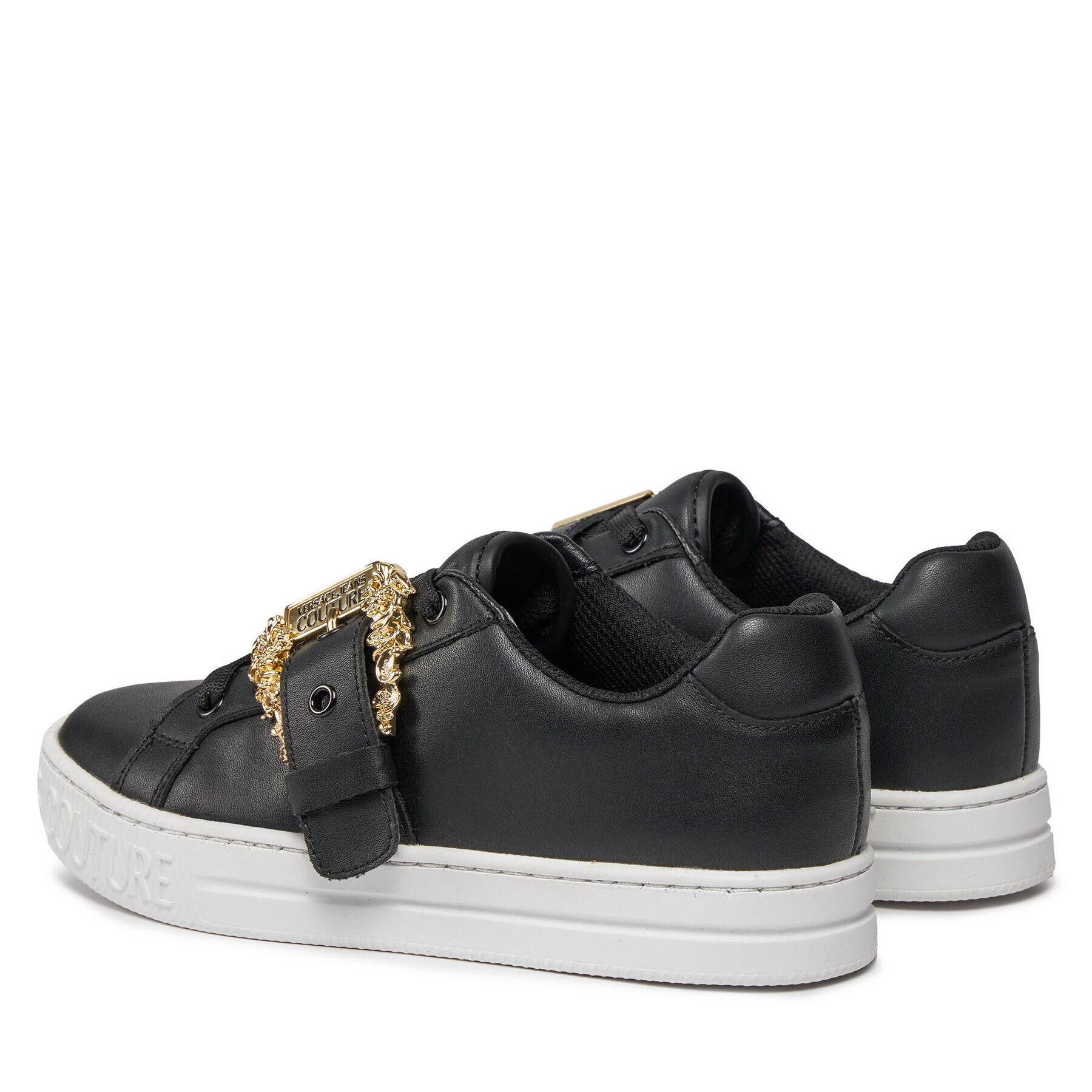 Versace Jeans Couture Сникърси 75VA3SK9 Черен - Pepit.bg