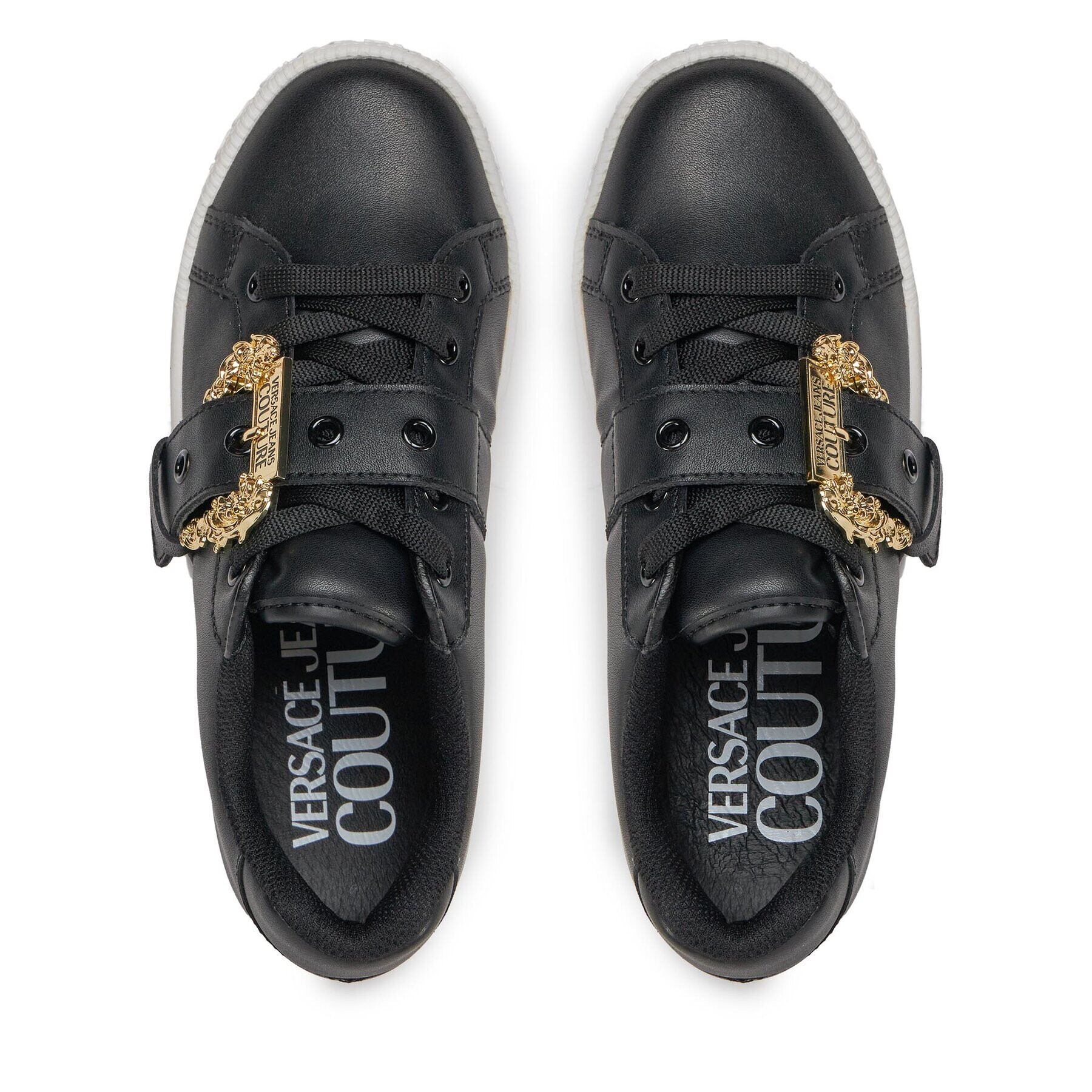 Versace Jeans Couture Сникърси 75VA3SK9 Черен - Pepit.bg