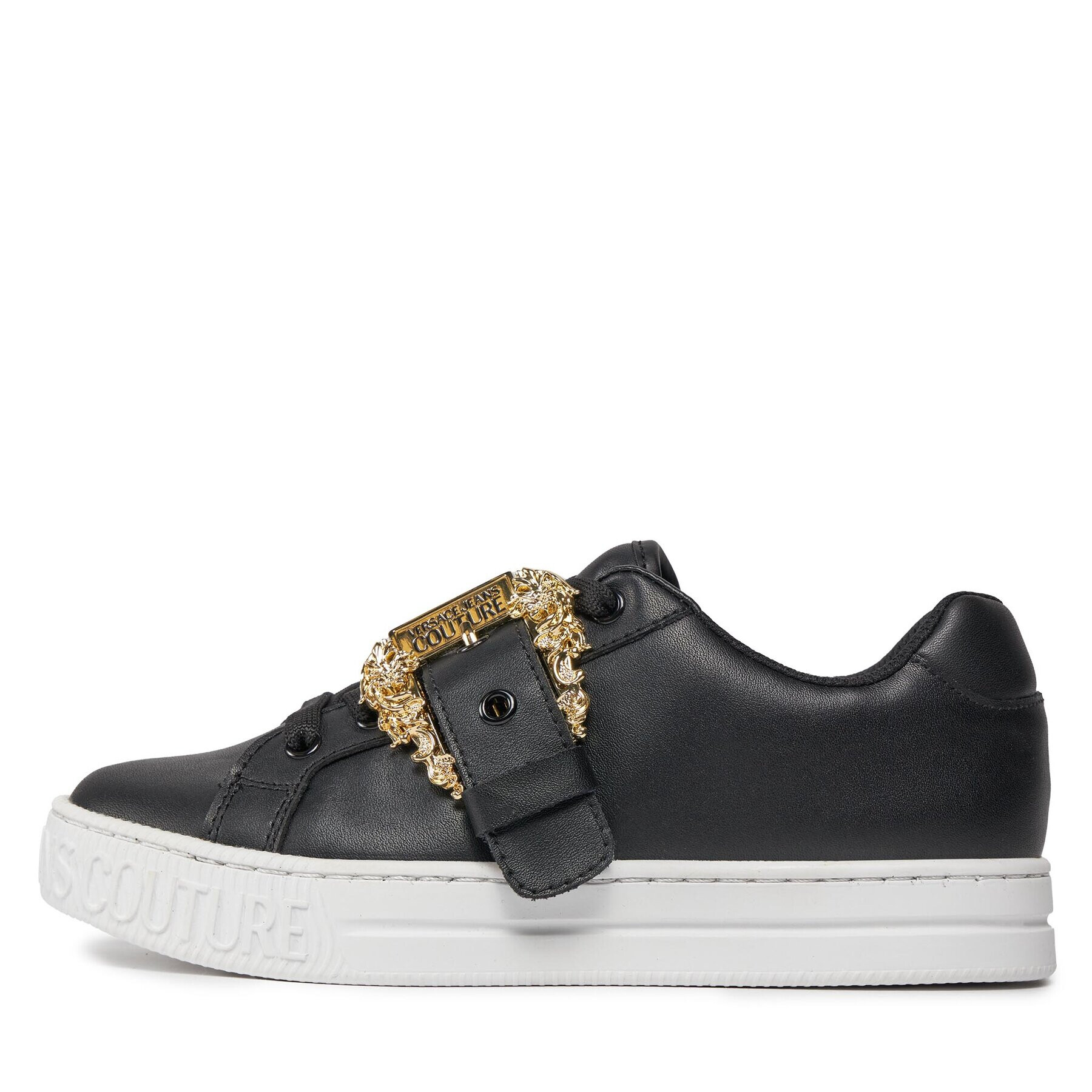 Versace Jeans Couture Сникърси 75VA3SK9 Черен - Pepit.bg