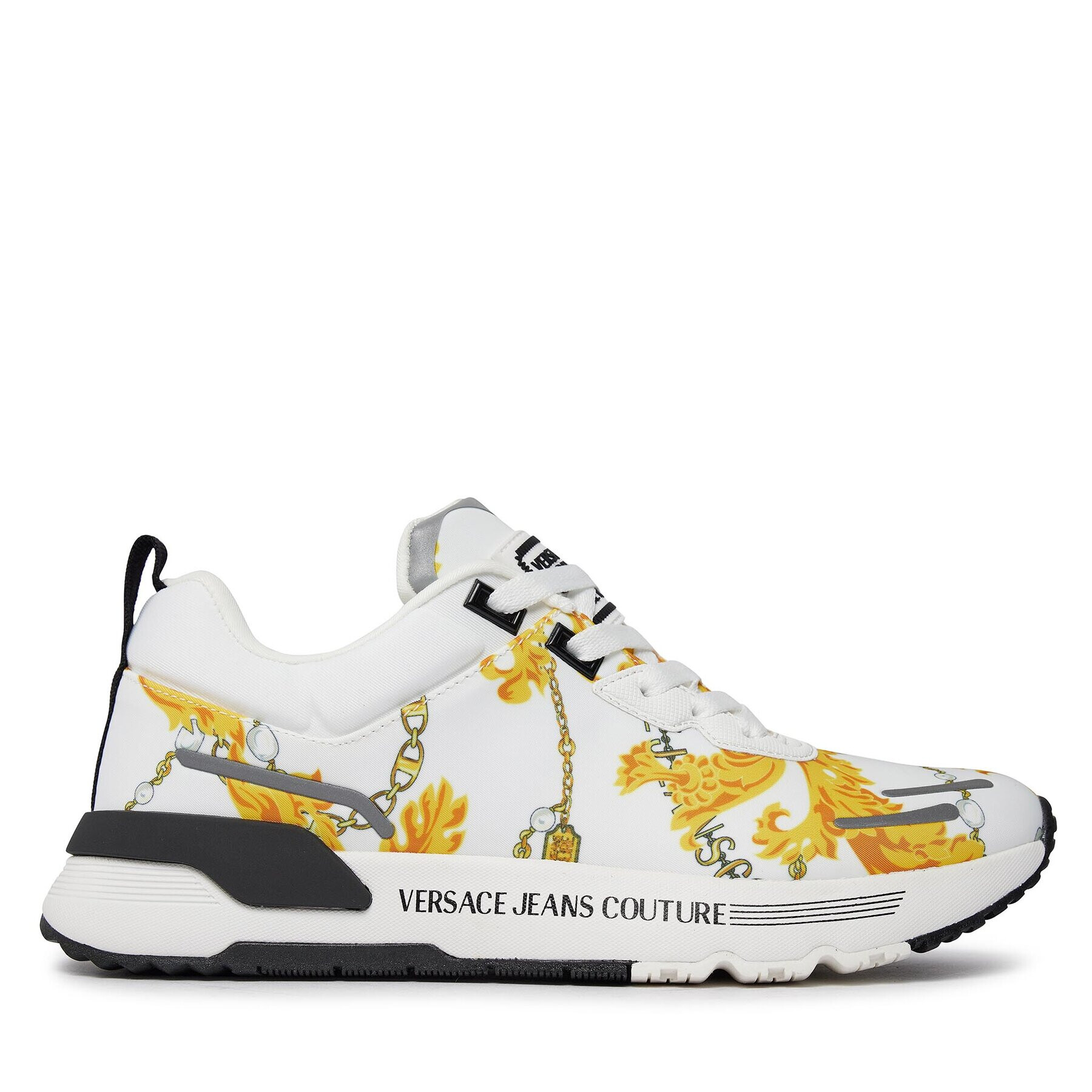 Versace Jeans Couture Сникърси 75YA3SA1 Бял - Pepit.bg