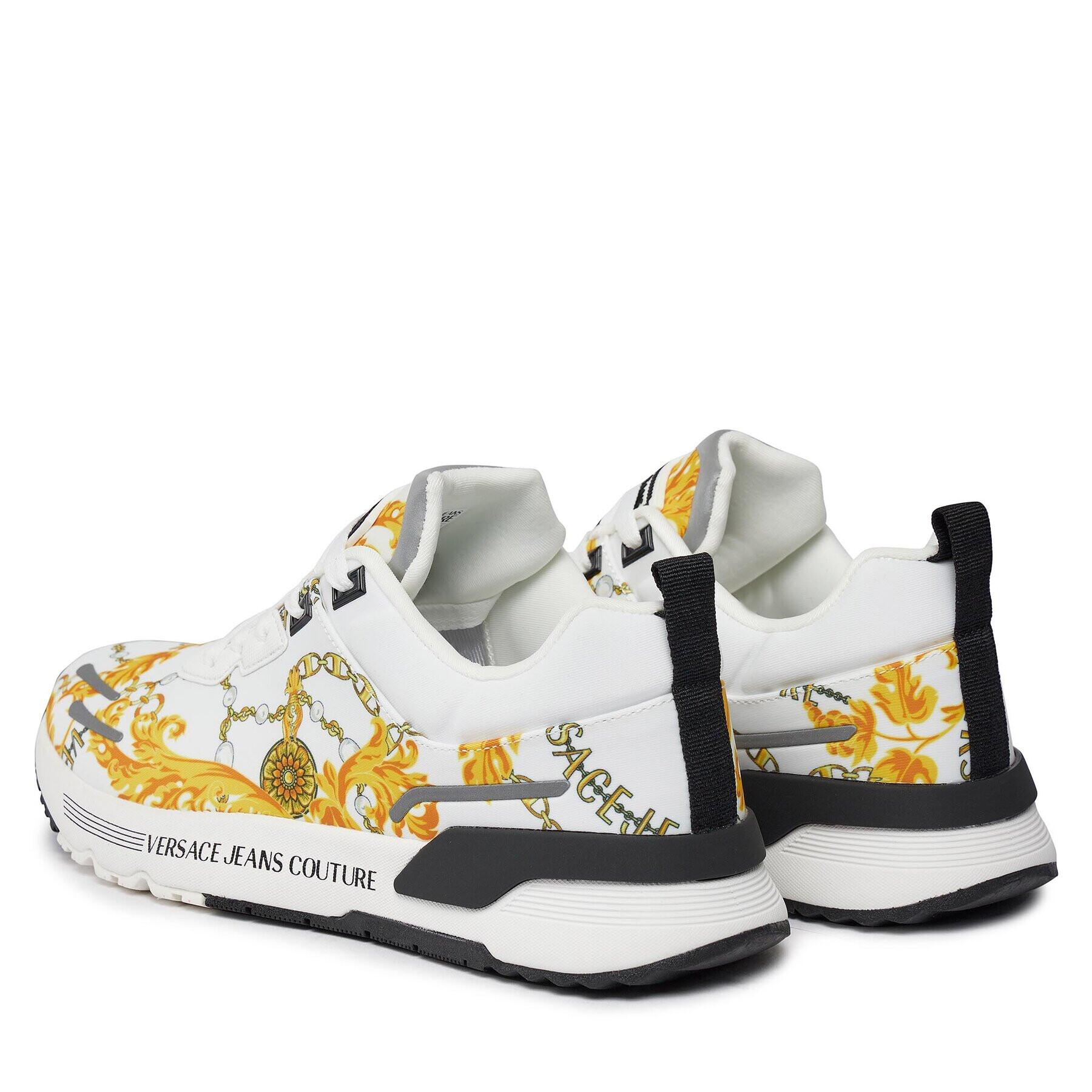 Versace Jeans Couture Сникърси 75YA3SA1 Бял - Pepit.bg