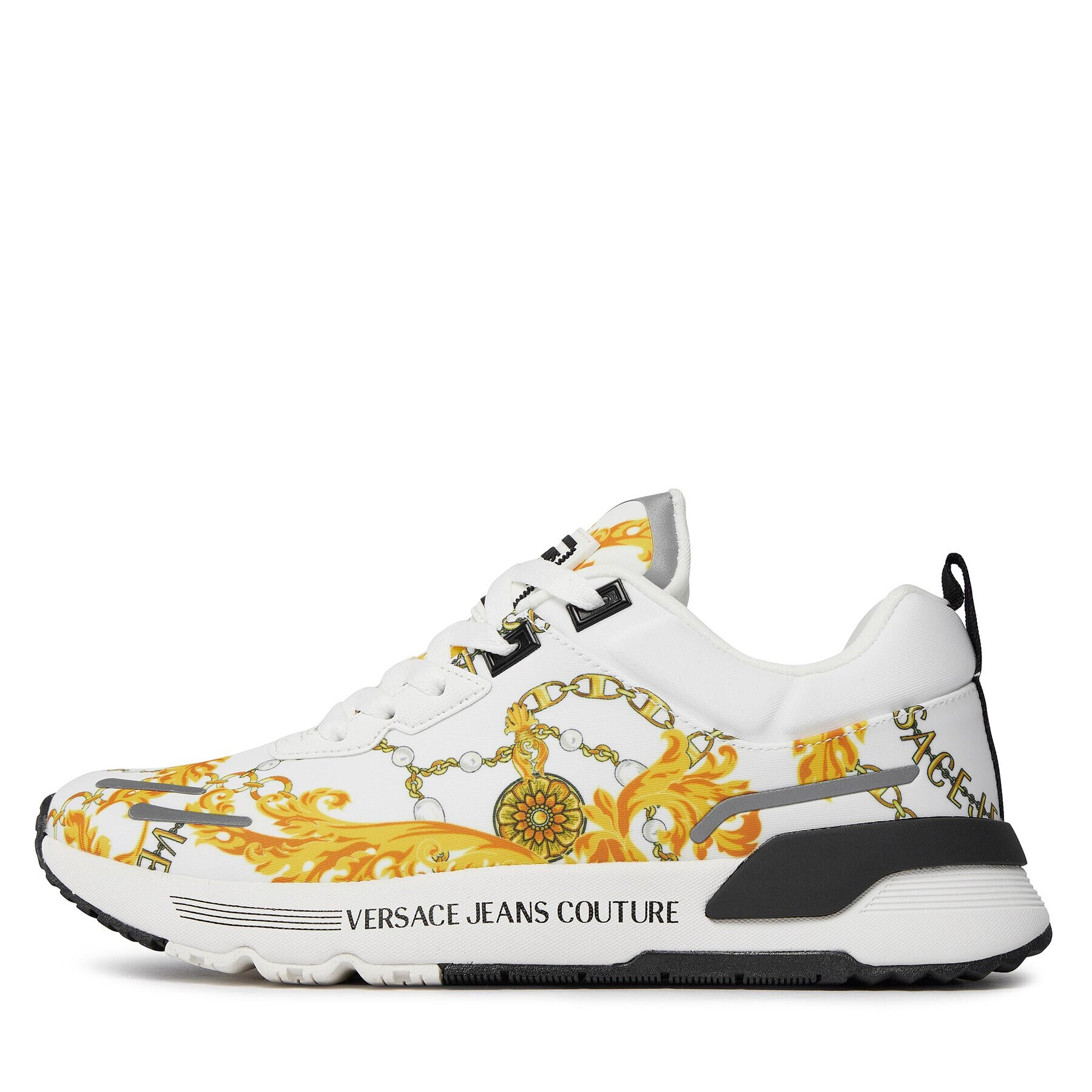 Versace Jeans Couture Сникърси 75YA3SA1 Бял - Pepit.bg