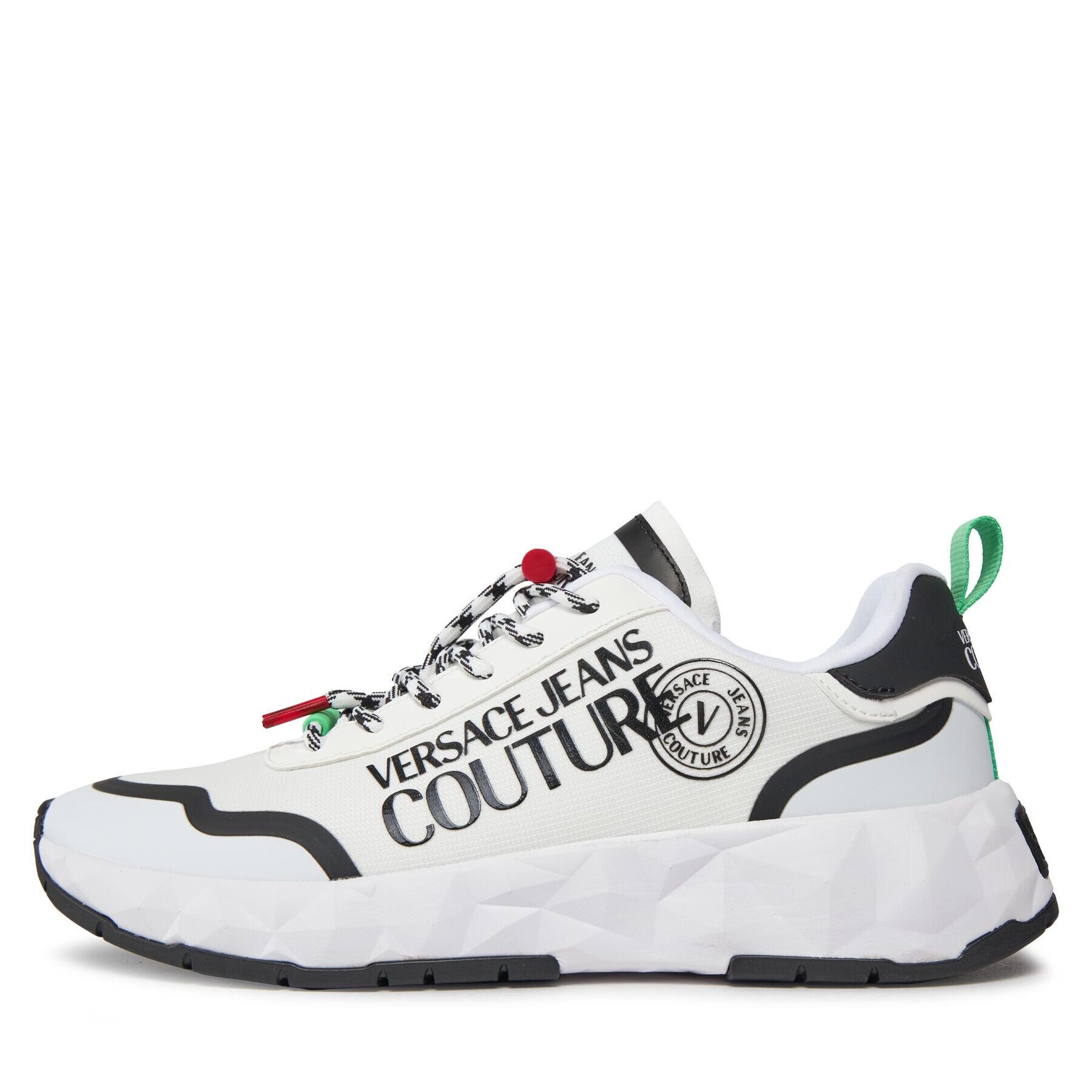 Versace Jeans Couture Сникърси 75YA3SBA Бял - Pepit.bg