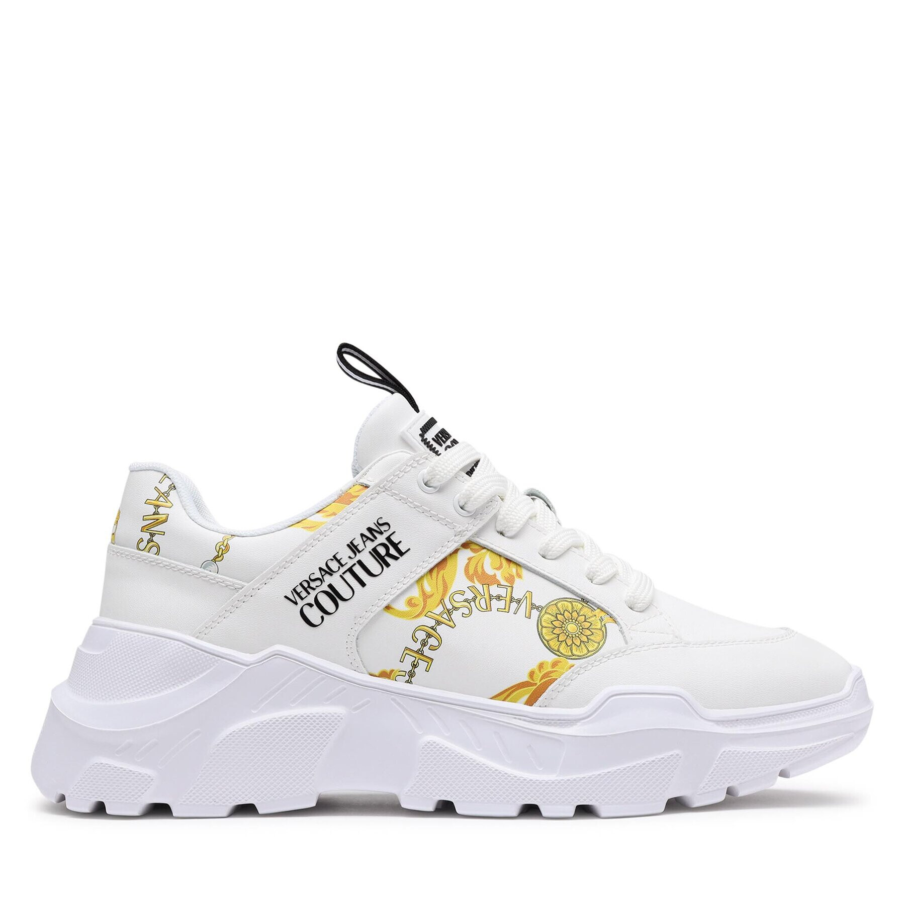 Versace Jeans Couture Сникърси 75YA3SC2 Бял - Pepit.bg
