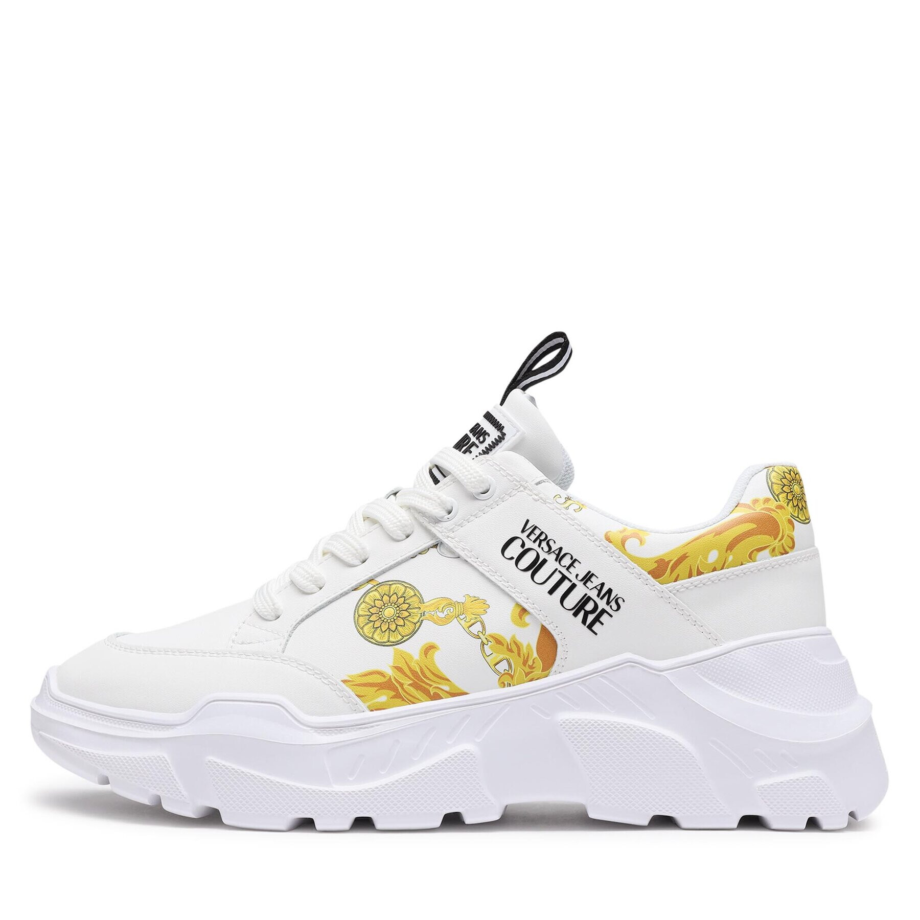 Versace Jeans Couture Сникърси 75YA3SC2 Бял - Pepit.bg