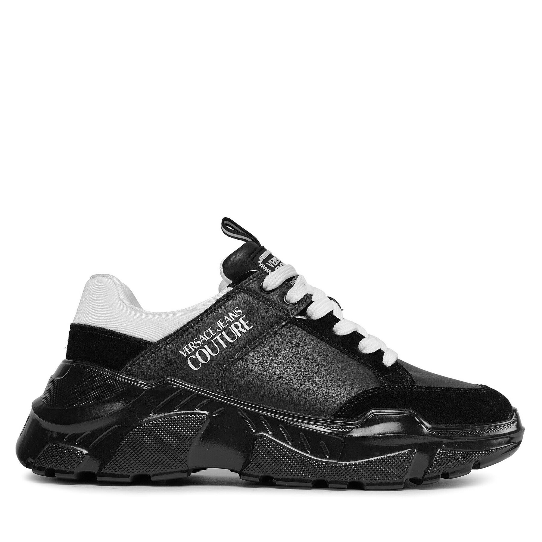 Versace Jeans Couture Сникърси 75YA3SC2 Черен - Pepit.bg