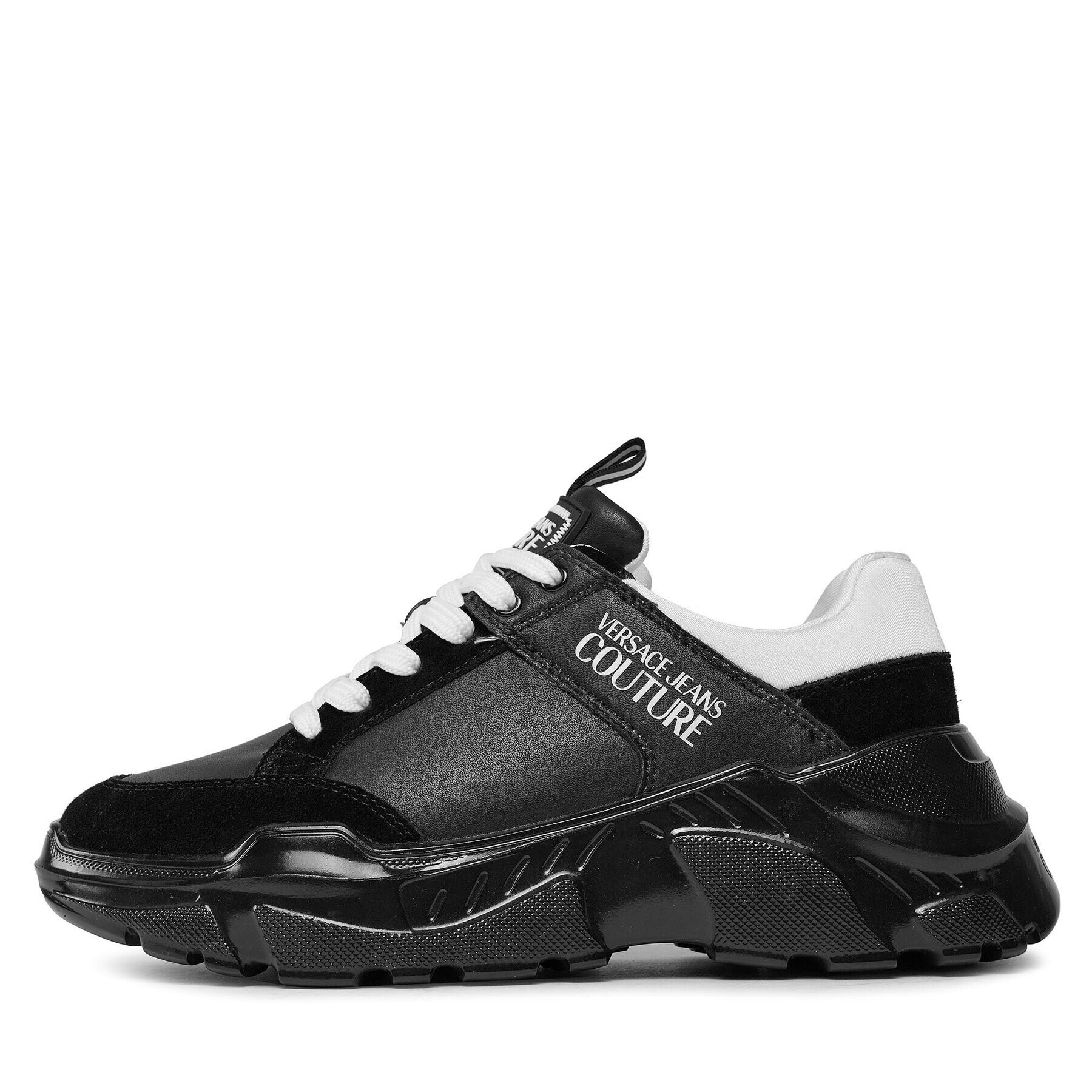 Versace Jeans Couture Сникърси 75YA3SC2 Черен - Pepit.bg