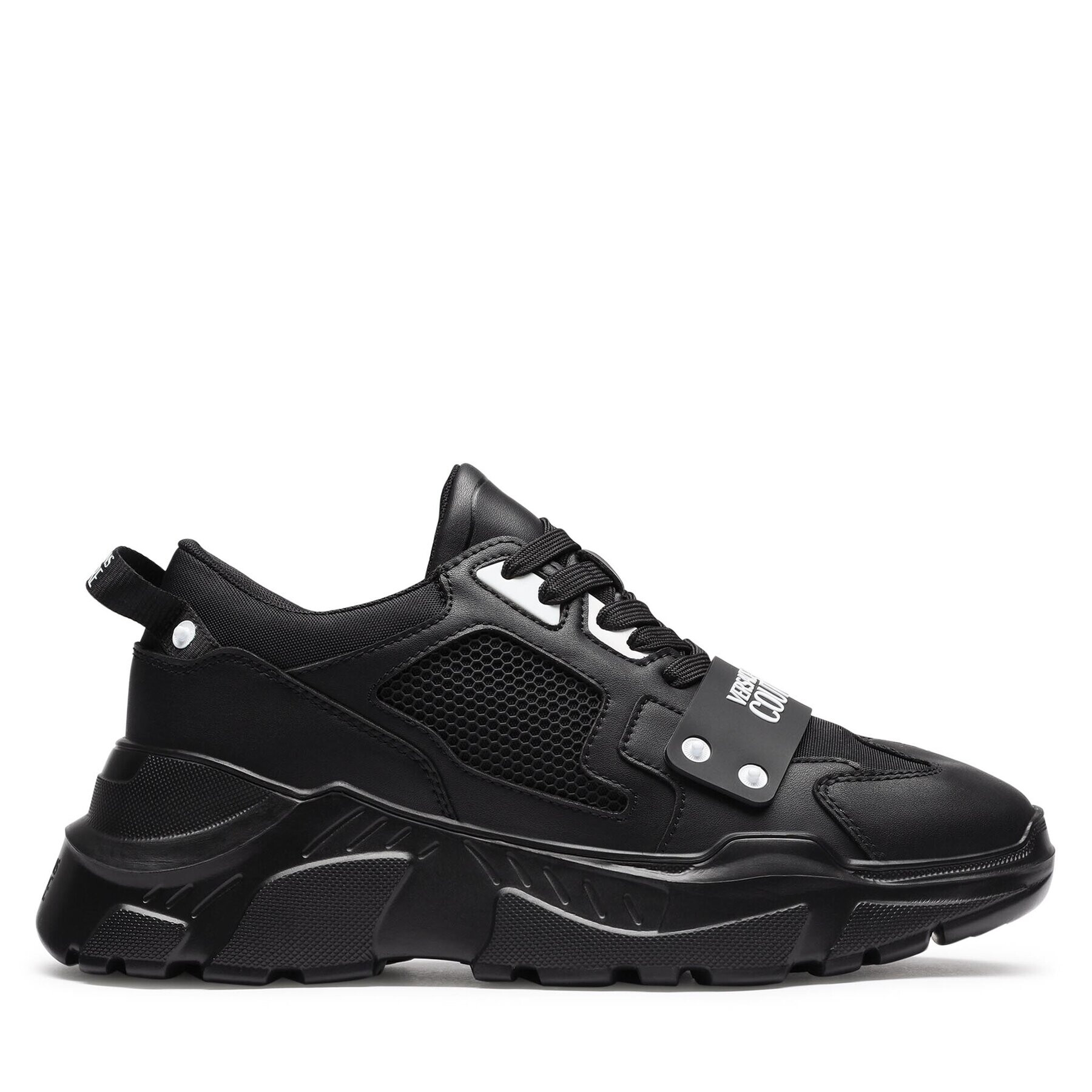 Versace Jeans Couture Сникърси 75YA3SC4 Черен - Pepit.bg