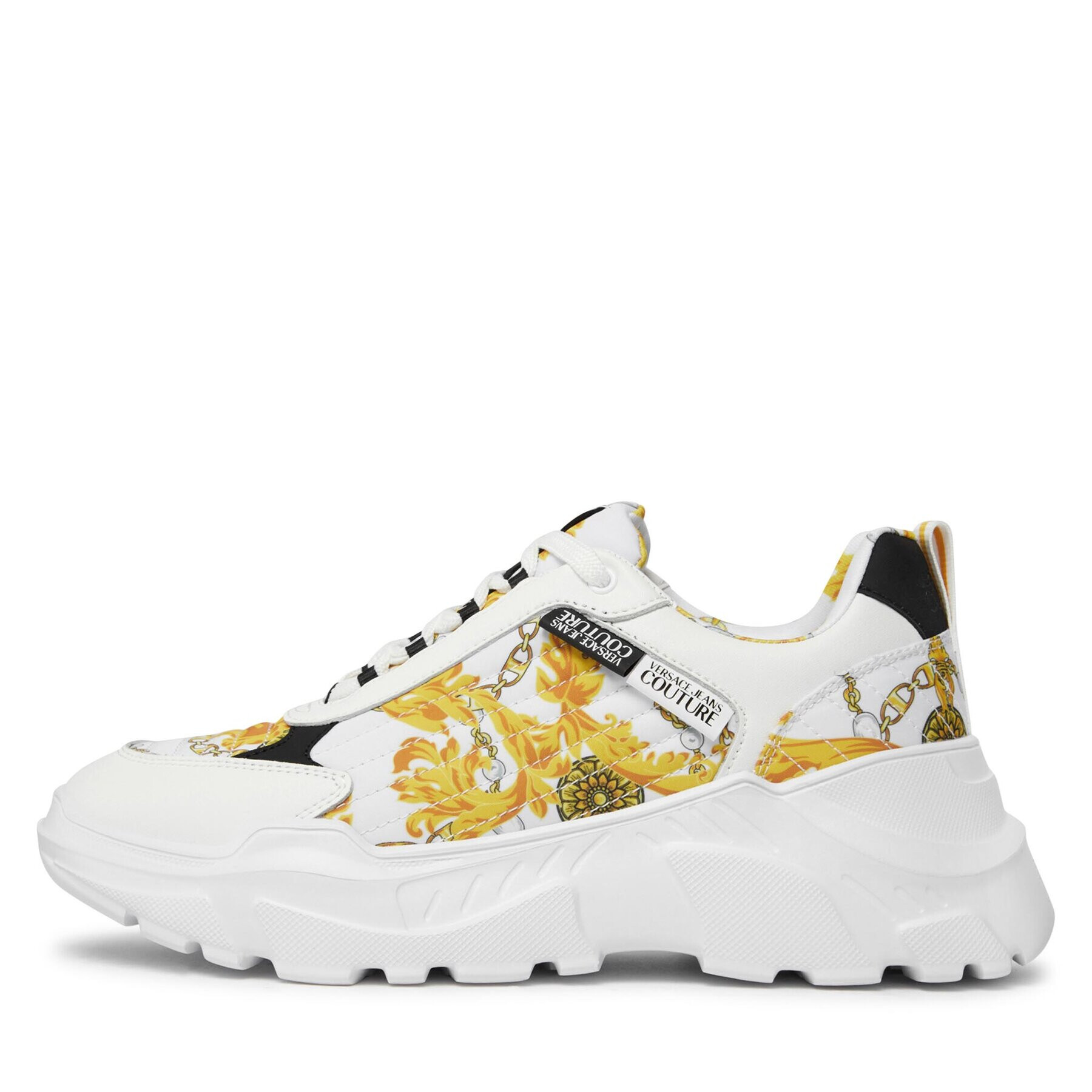 Versace Jeans Couture Сникърси 75YA3SC7 Бял - Pepit.bg