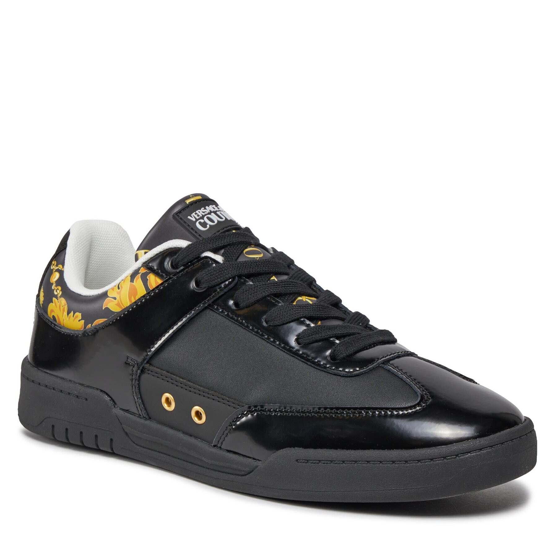 Versace Jeans Couture Сникърси 75YA3SD2 Черен - Pepit.bg