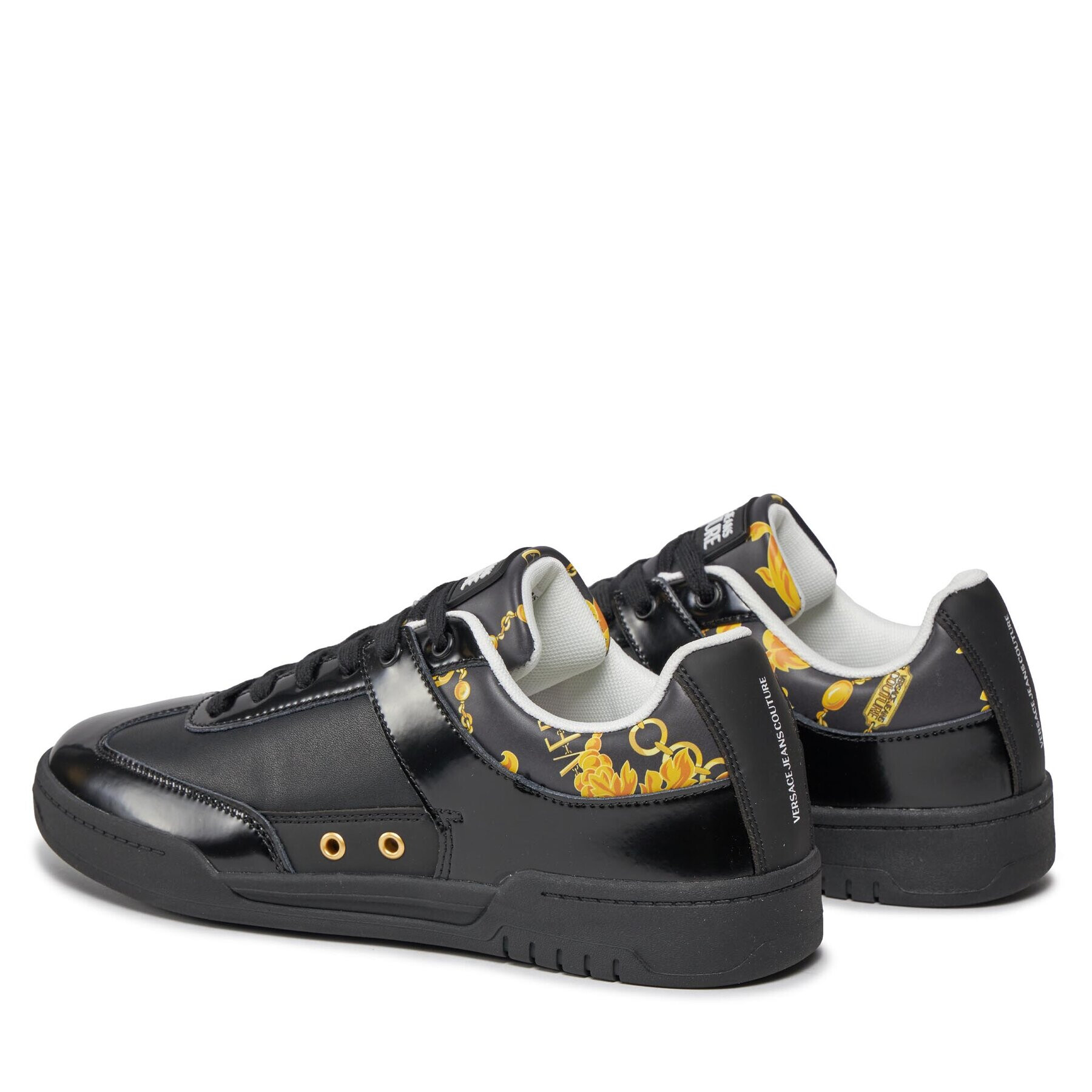 Versace Jeans Couture Сникърси 75YA3SD2 Черен - Pepit.bg
