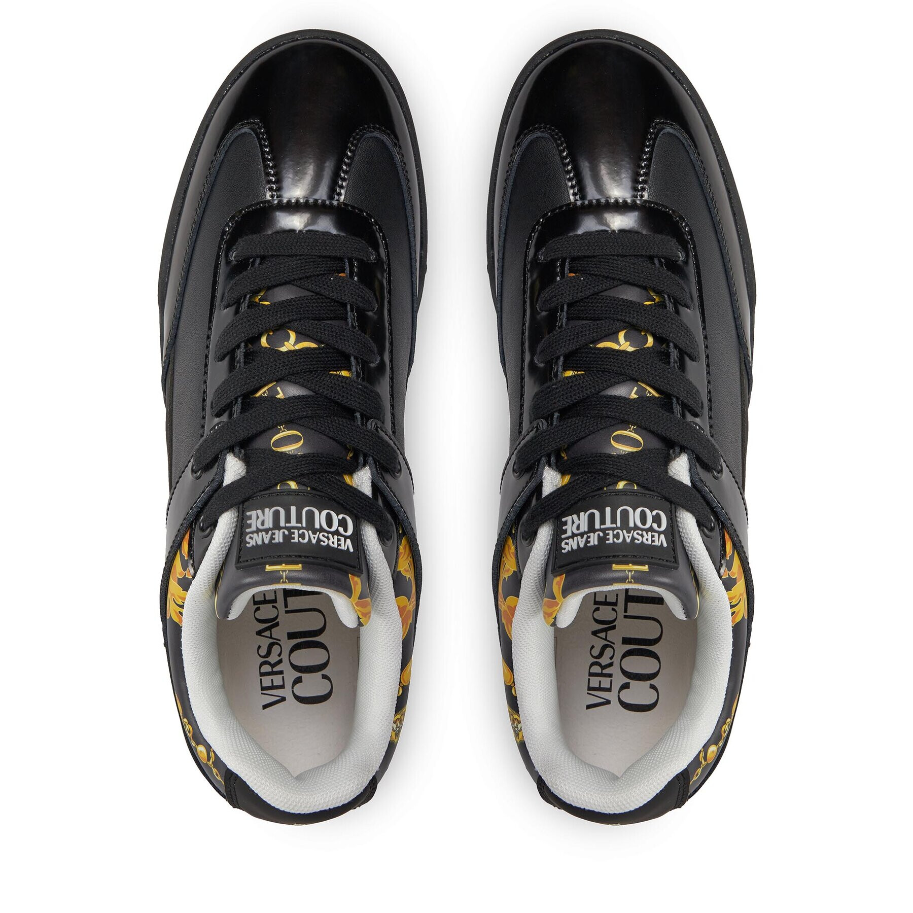 Versace Jeans Couture Сникърси 75YA3SD2 Черен - Pepit.bg