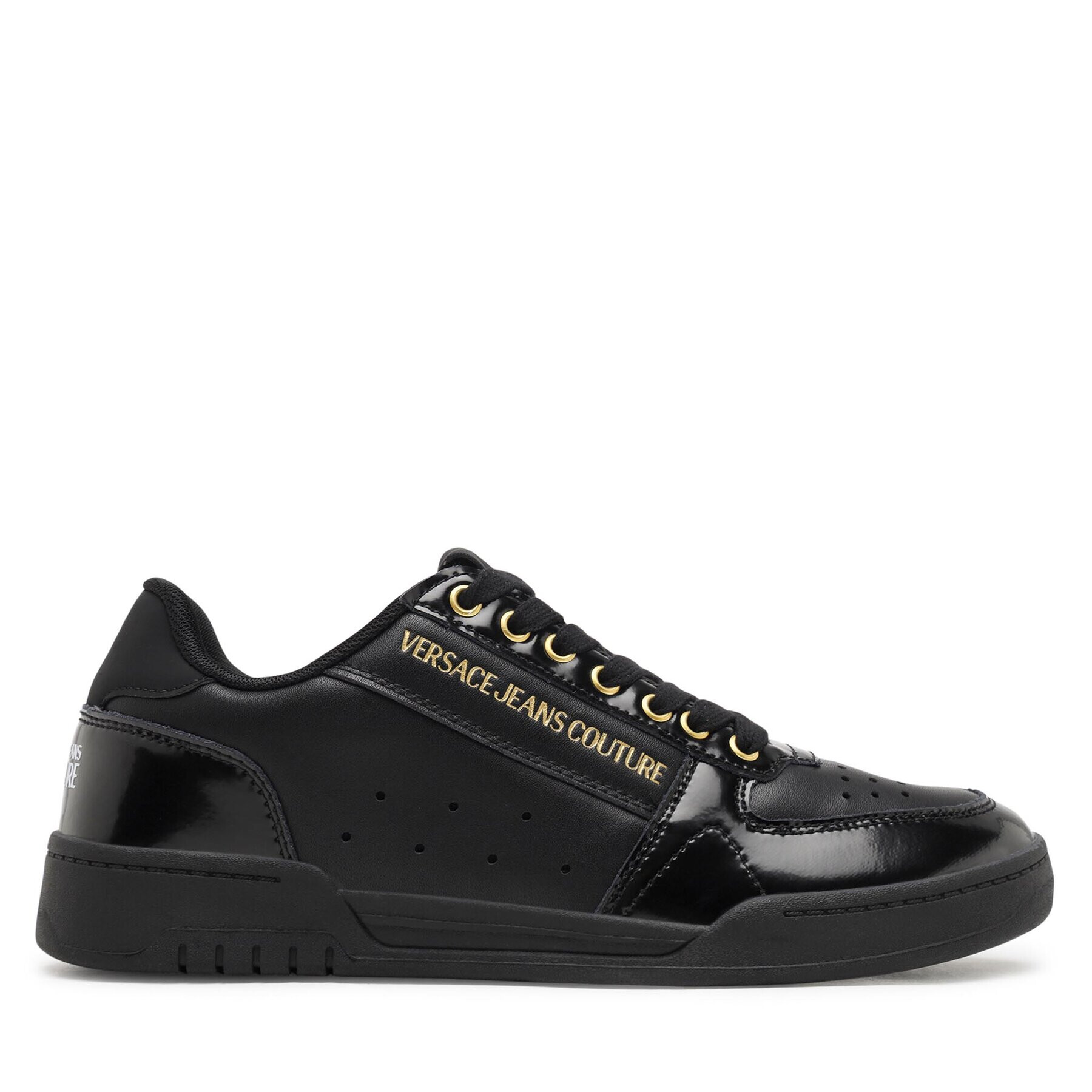 Versace Jeans Couture Сникърси 75YA3SD4 Черен - Pepit.bg
