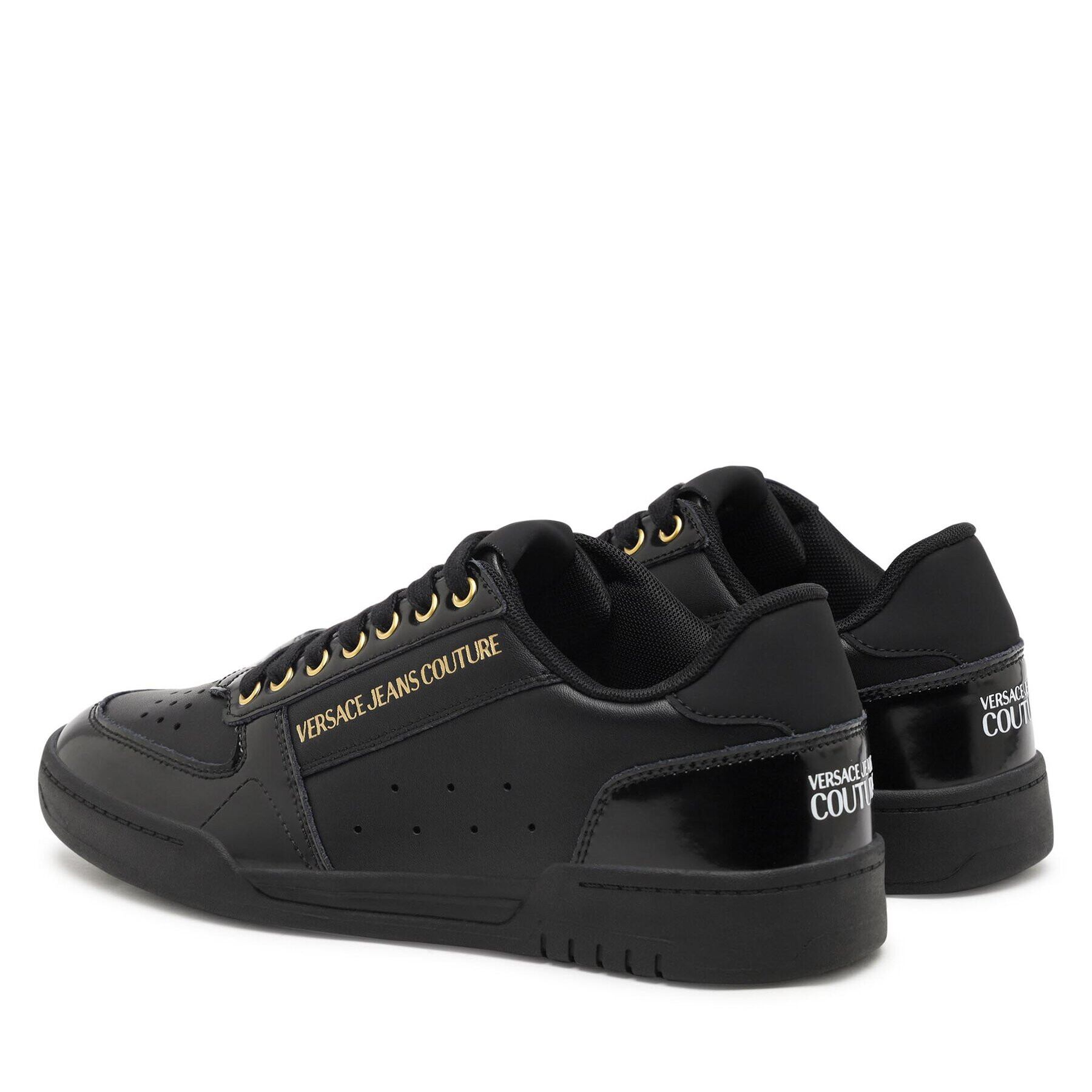 Versace Jeans Couture Сникърси 75YA3SD4 Черен - Pepit.bg