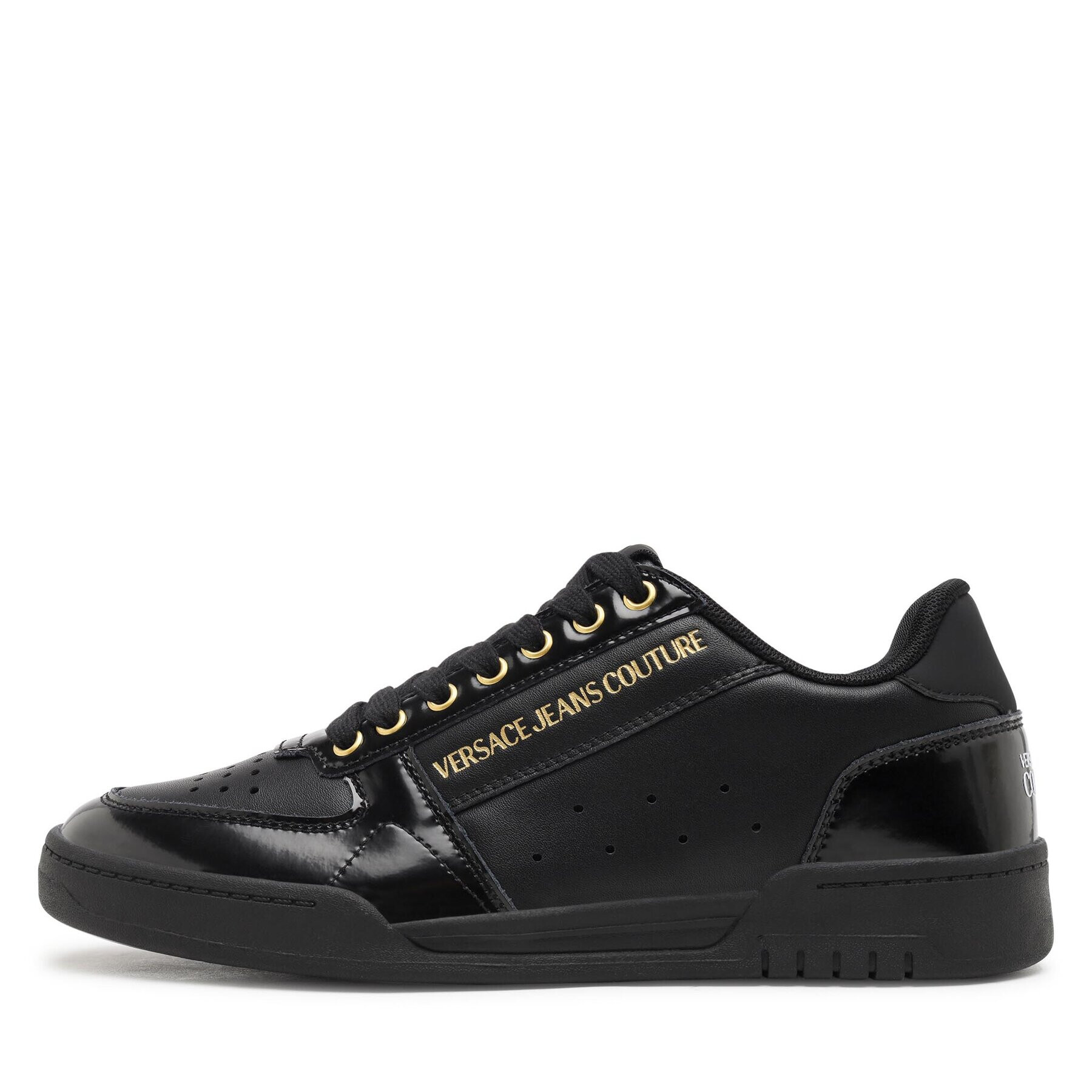 Versace Jeans Couture Сникърси 75YA3SD4 Черен - Pepit.bg
