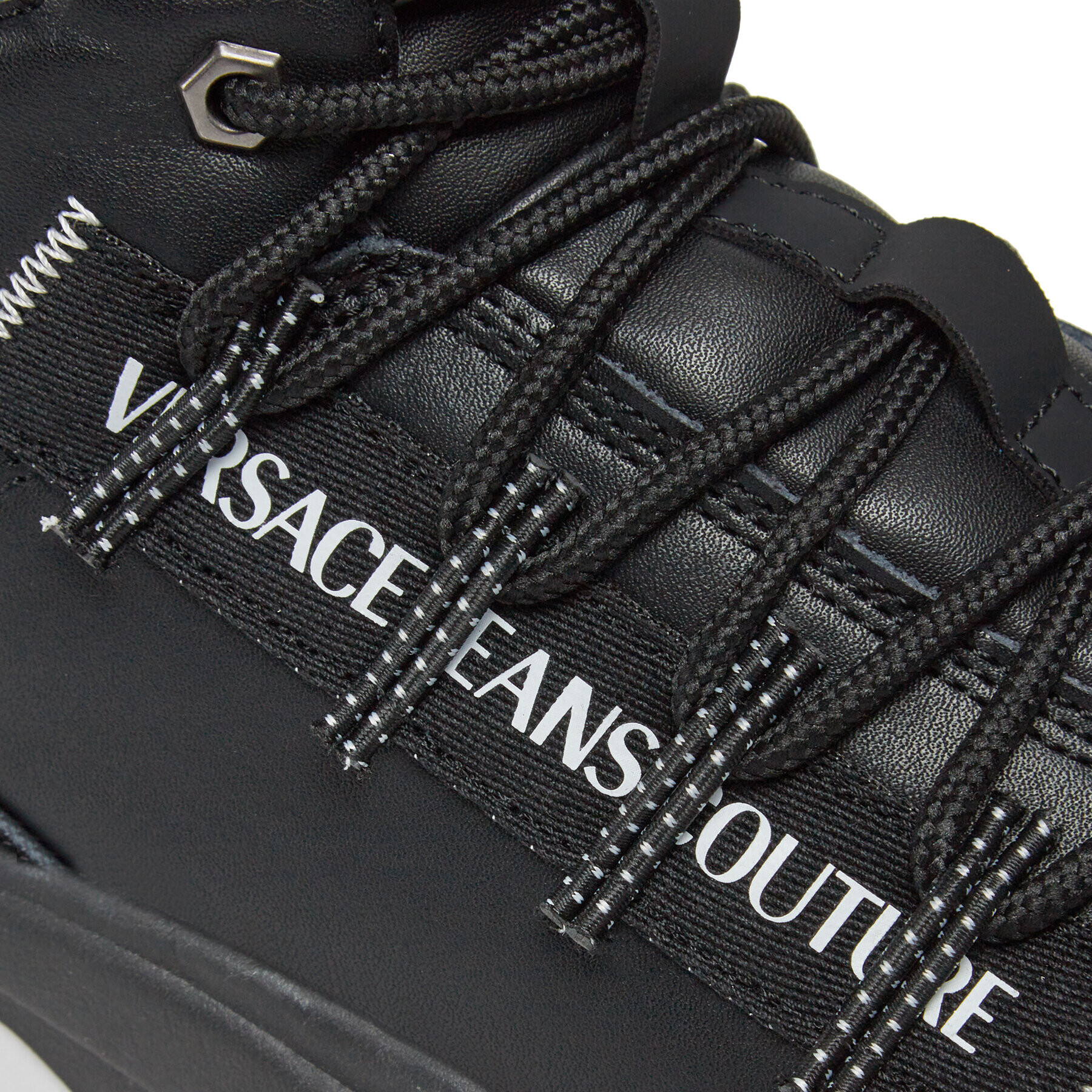Versace Jeans Couture Сникърси 75YA3SFA Черен - Pepit.bg