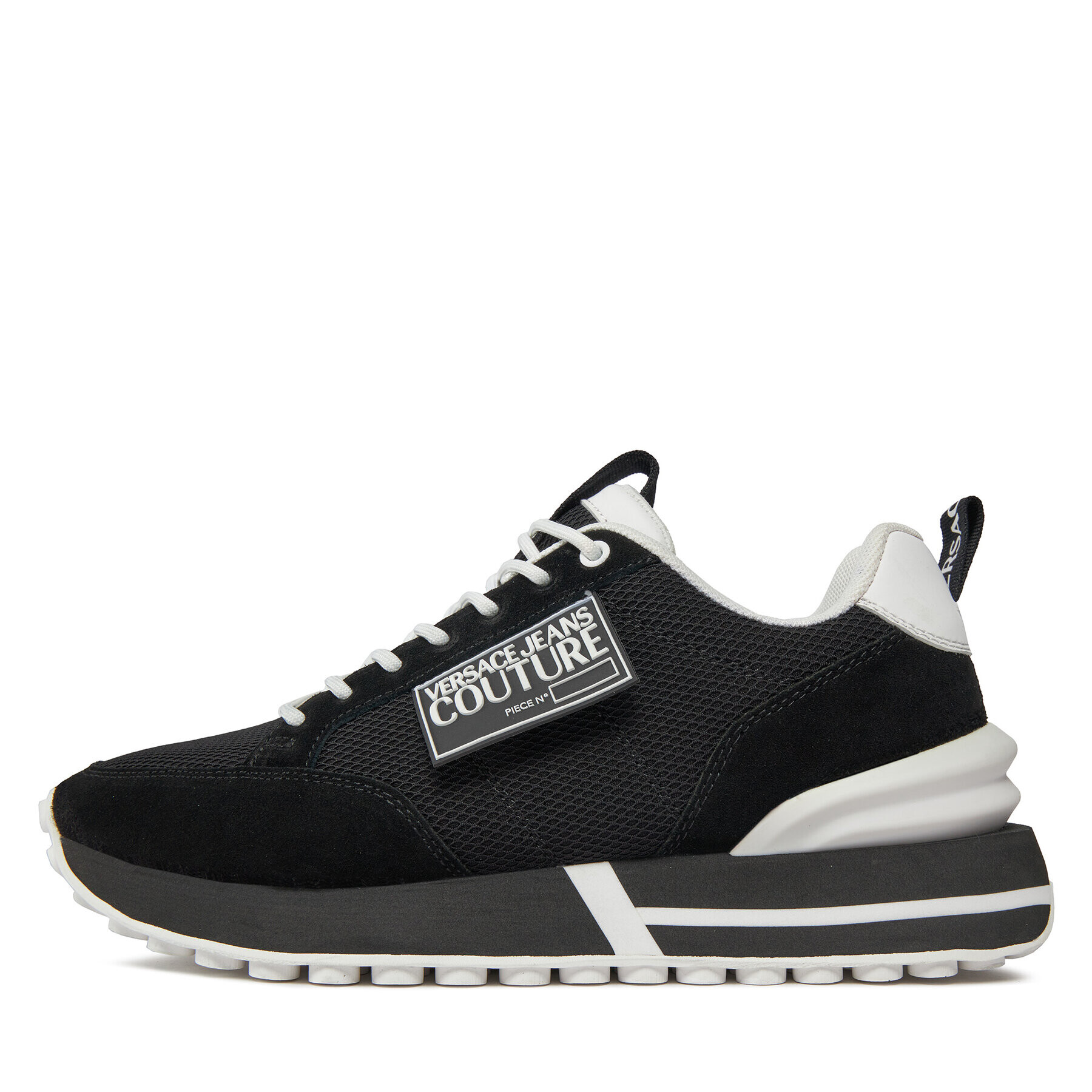 Versace Jeans Couture Сникърси 75YA3SH1 Черен - Pepit.bg