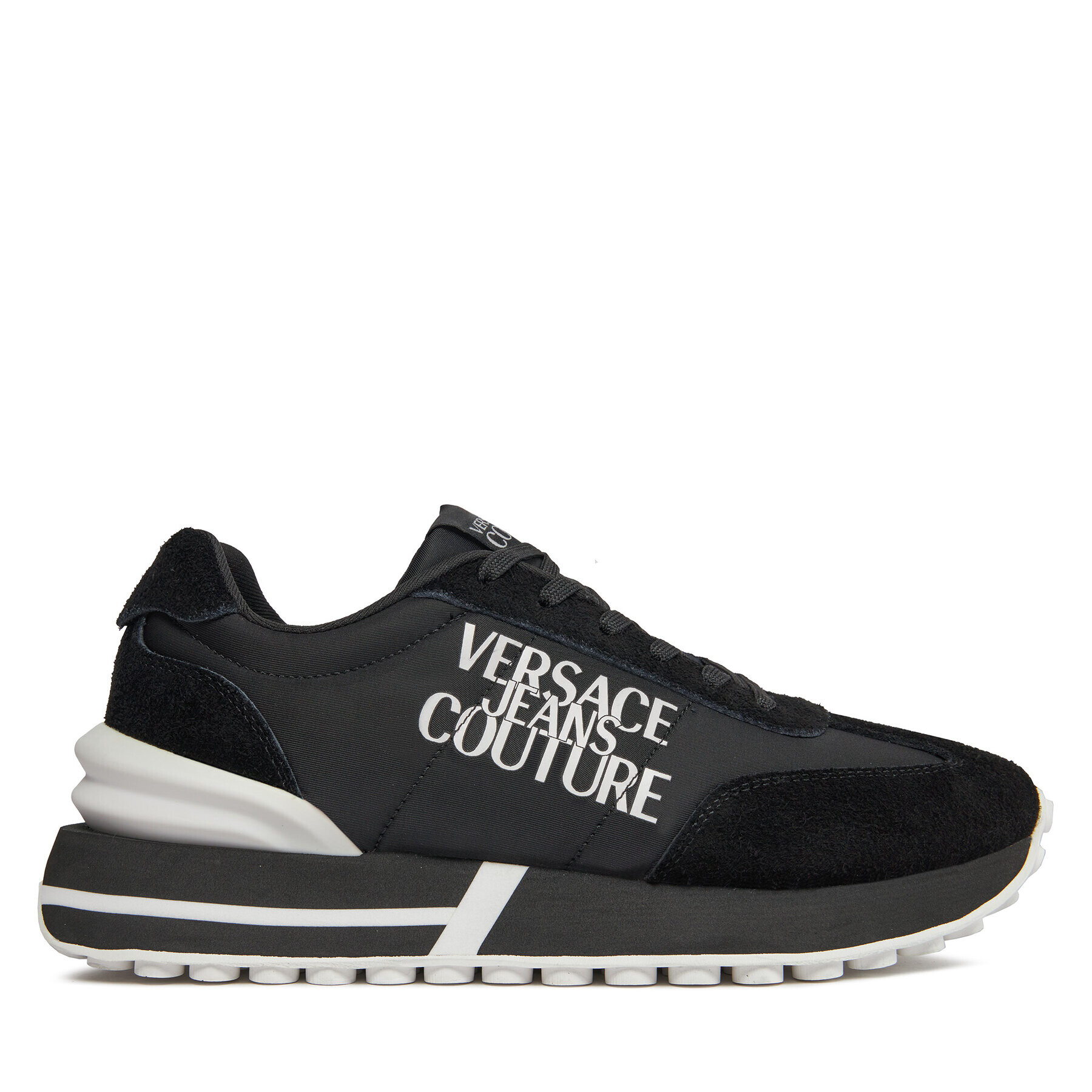 Versace Jeans Couture Сникърси 75YA3SH4 Черен - Pepit.bg