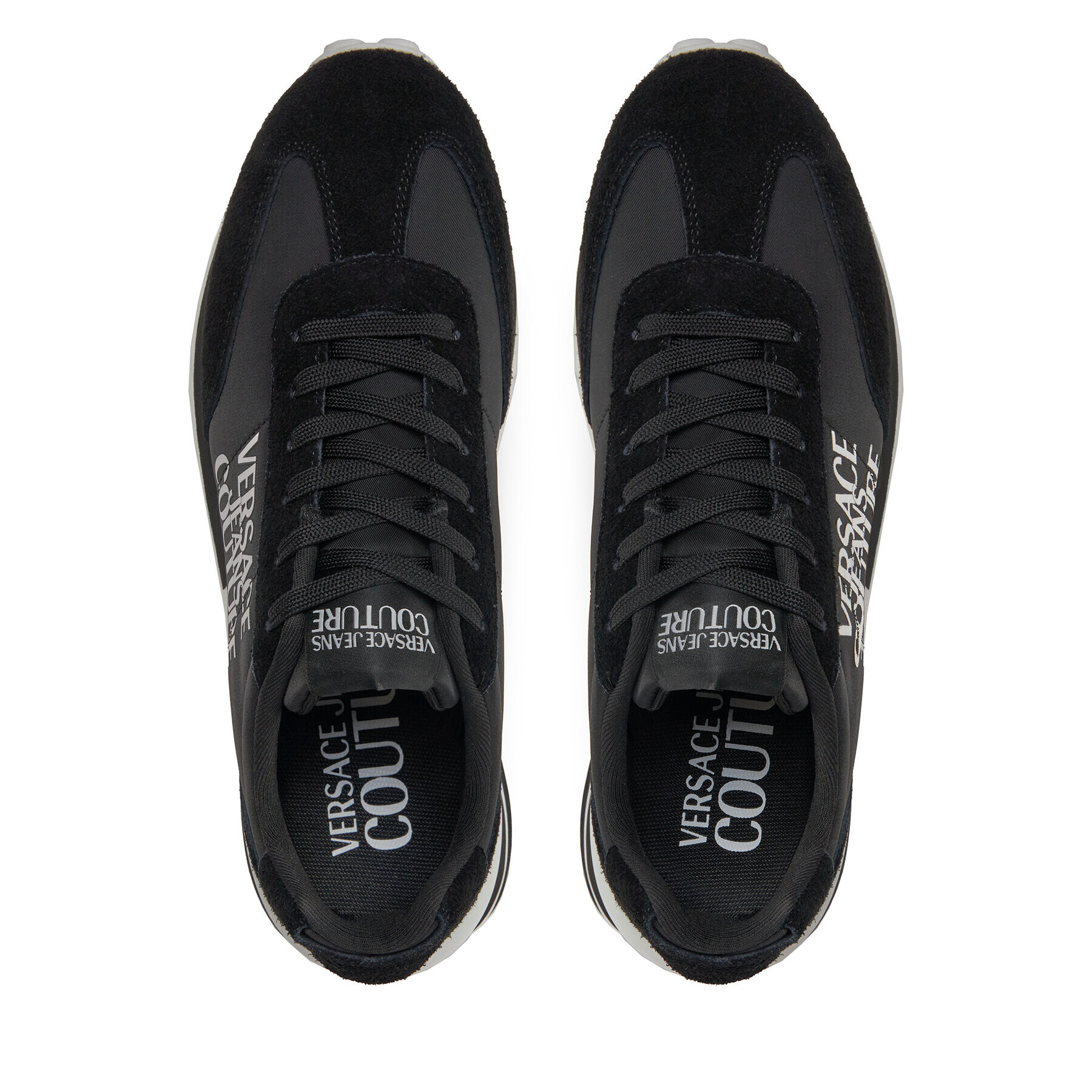 Versace Jeans Couture Сникърси 75YA3SH4 Черен - Pepit.bg